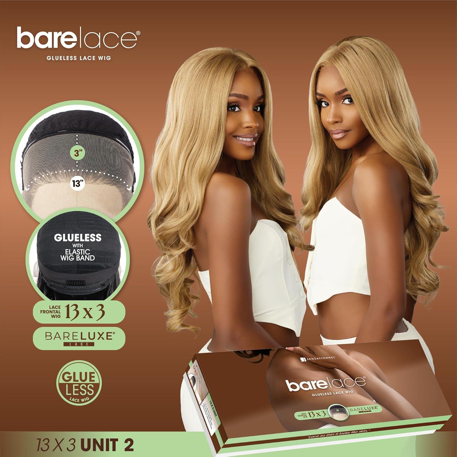 imageSensationnel Bare Lace 13X3 Lacewig Unit 2 Lacefrontal Glueless Synthetic 180 Degree Preplucked Hairline 1 JETBLACK1 JETBLACK