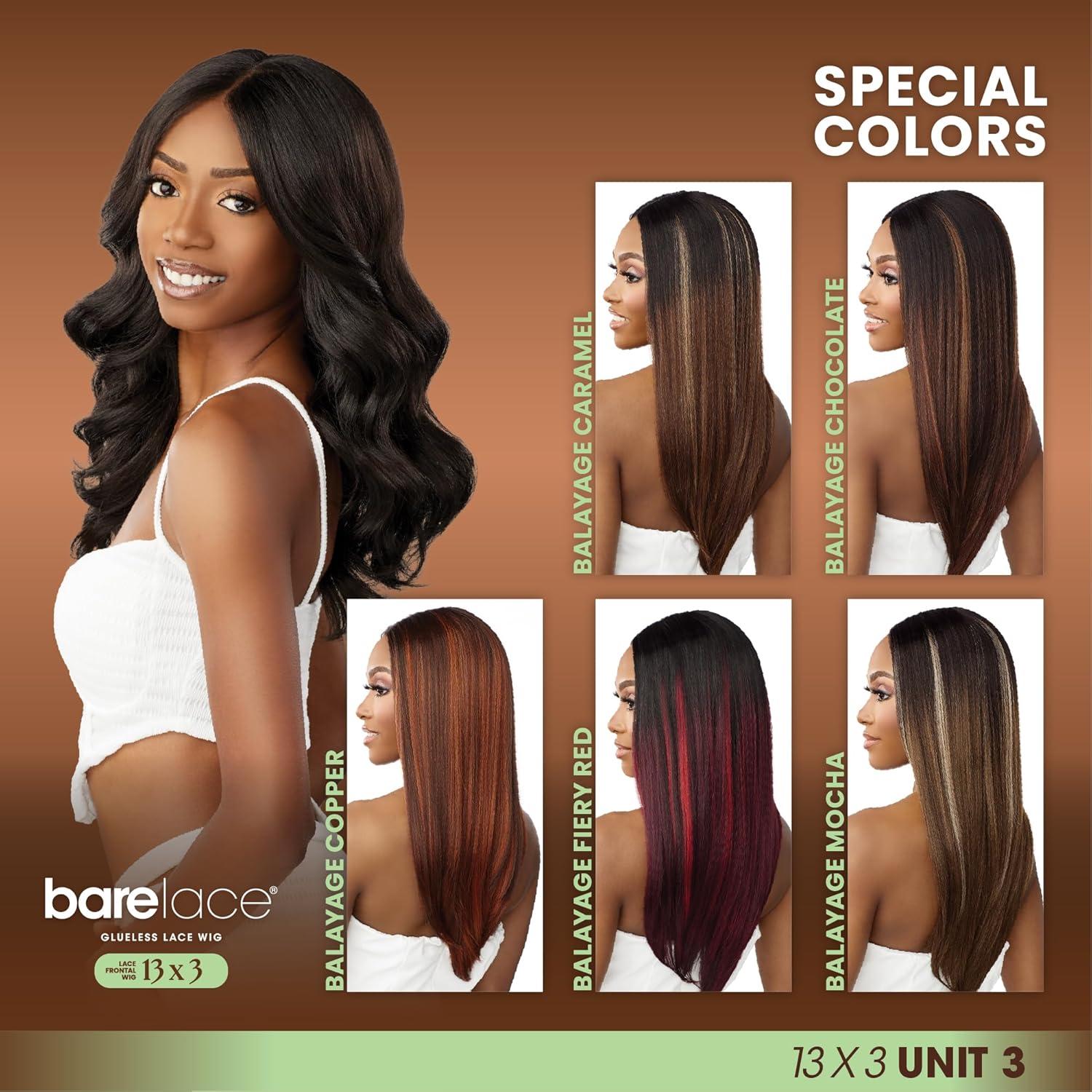 imageSensationnel Bare Lace 13X3 Lacewig Unit 3 Lacefrontal Glueless Synthetic 180 Degree Preplucked Hairline 1 JETBLACK1 JETBLACK