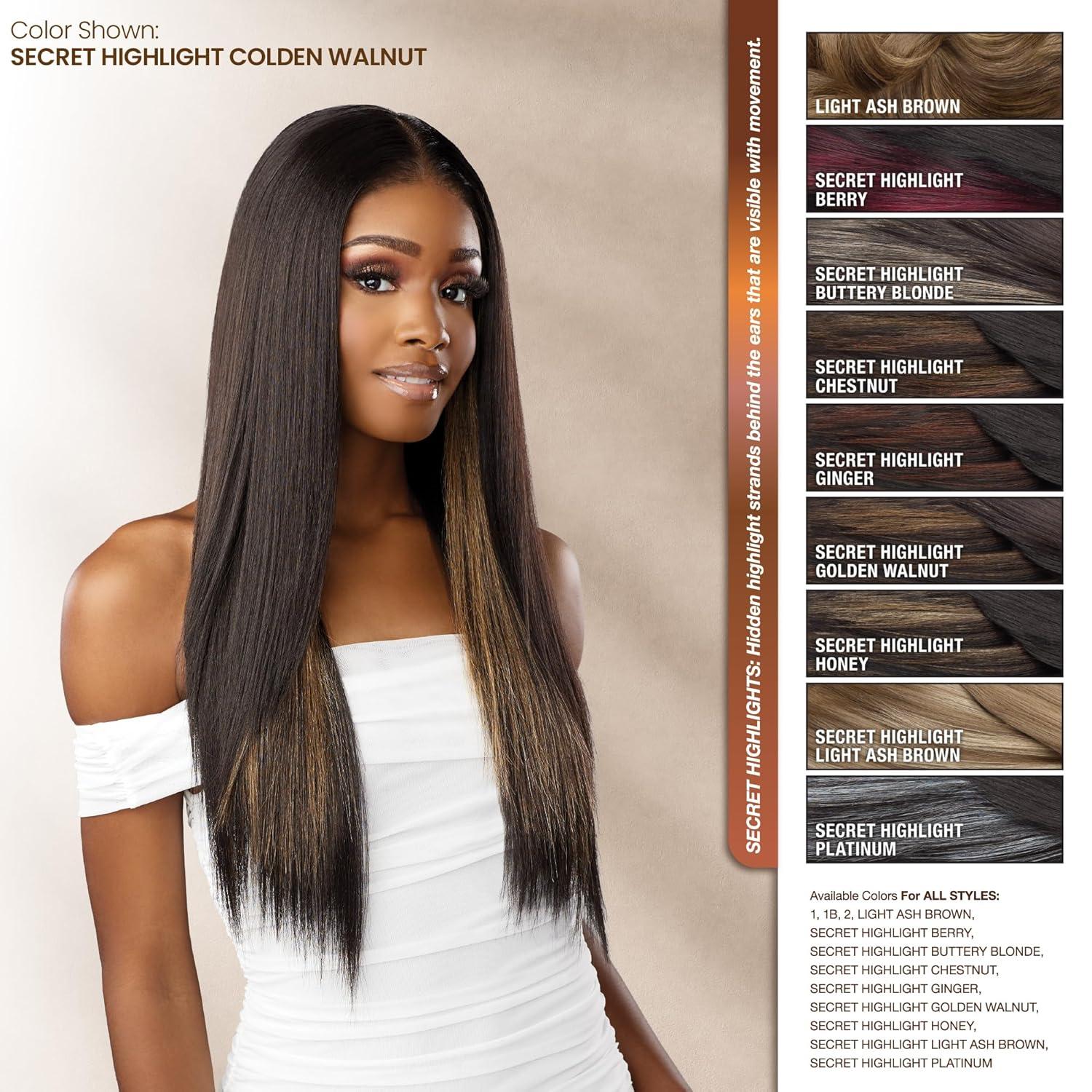 imageSensationnel Bare Lace 13X6 Wigs Unit 1 Lacefrontal Glueless Synthetic 180 Degree Preplucked Hairline 1 JETBLACKSHBUTTERYBLONDE