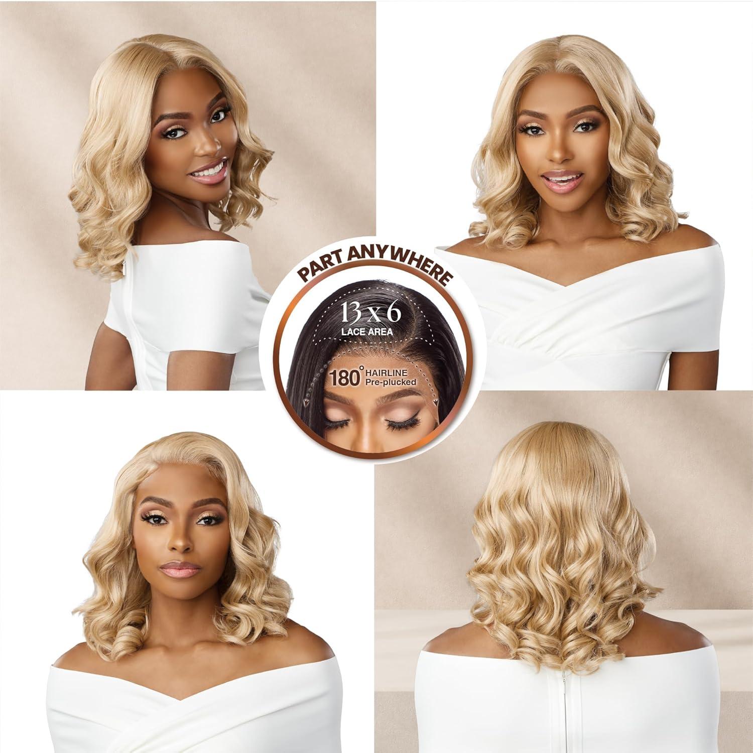 imageSensationnel Bare Lace 13X6 Wigs Unit 11 Lacefrontal Glueless Synthetic 180 Degree Preplucked Hairline 1 JETBLACK1 JETBLACK