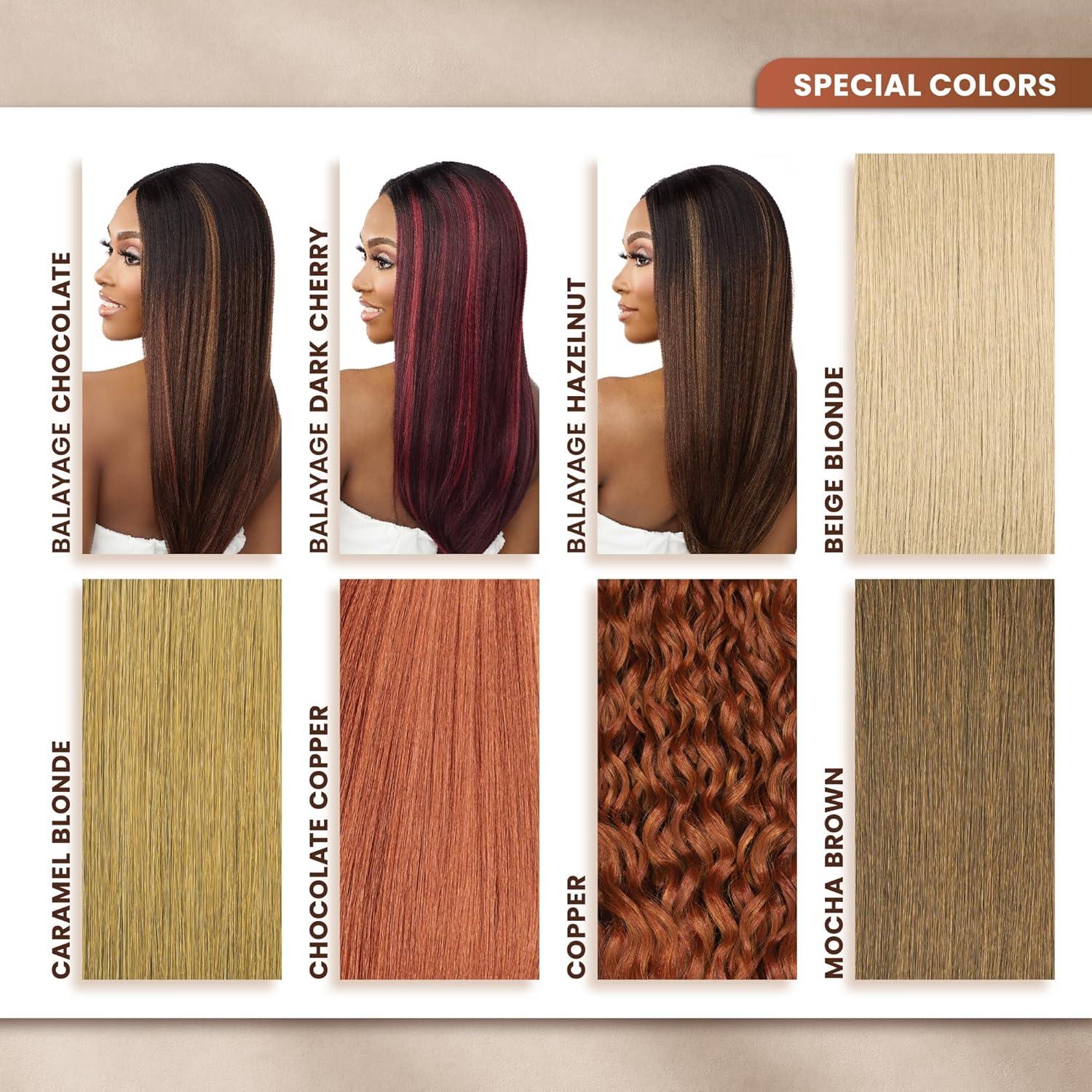 imageSensationnel Bare Lace 13X6 Wigs Unit 12 Lacefrontal Glueless Synthetic 180 Degree Preplucked Hairline 1 JETBLACKCHOCOLATECOPPER