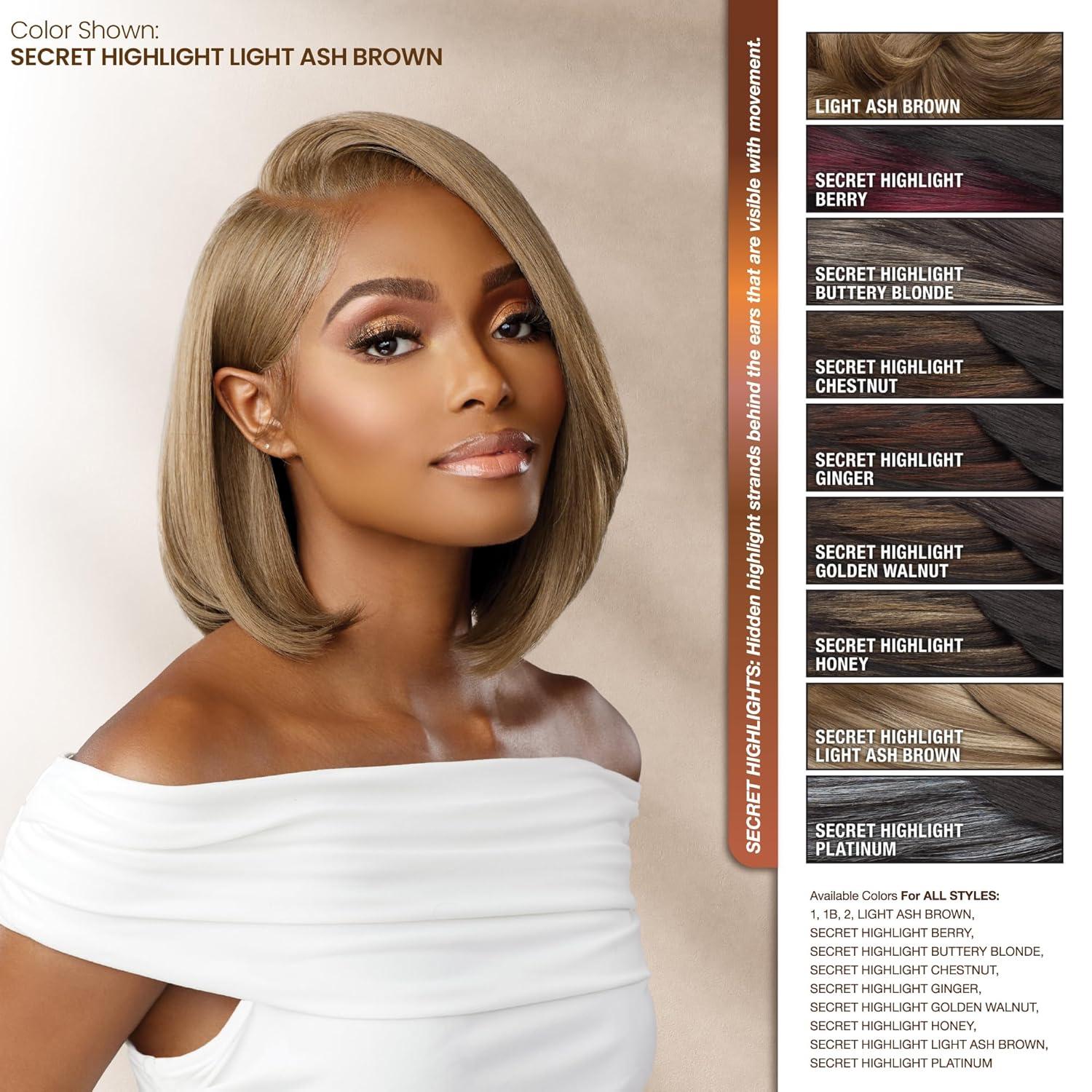 imageSensationnel Bare Lace 13X6 Wigs Unit 3 Lacefrontal Glueless Synthetic 180 Degree Preplucked Hairline 1 JETBLACKSHCHESTNUT