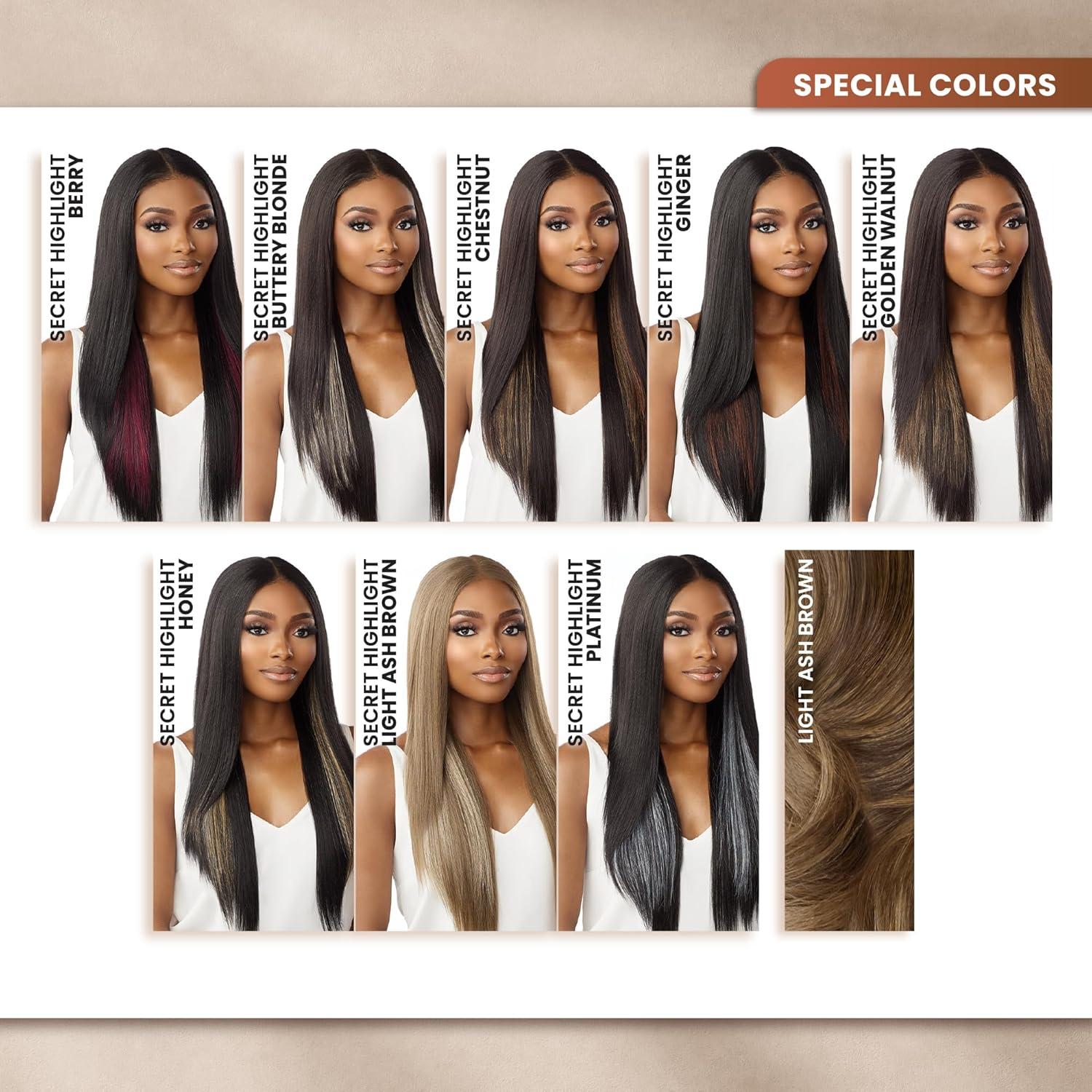 imageSensationnel Bare Lace 13X6 Wigs Unit 7 Lacefrontal Glueless Synthetic 180 Degree Preplucked Hairline 1 JETBLACKSHLIGHTASHBROWN