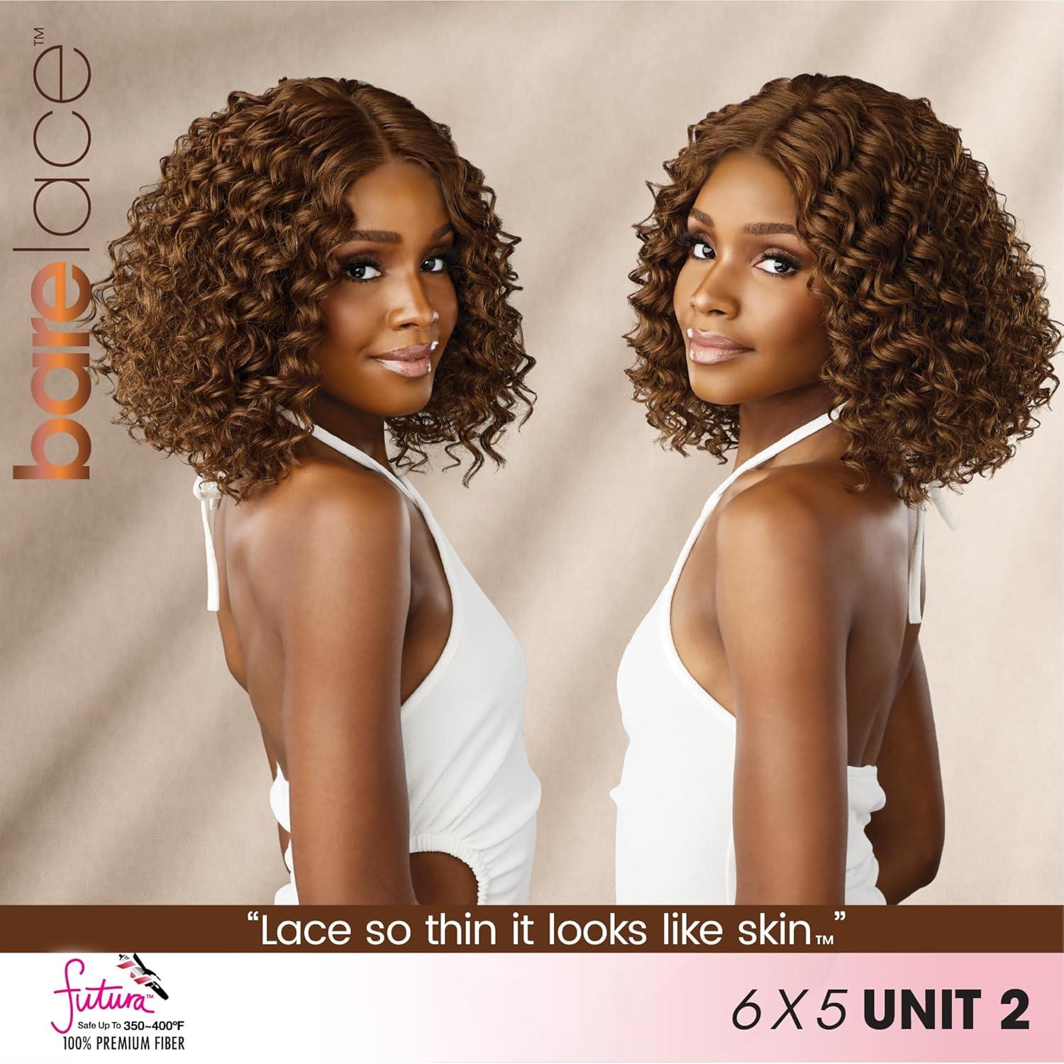 imageSensationnel Bare Lace 6X5 Lacewig Unit 2 Lacefrontal Glueless Synthetic 180 Degree Preplucked Hairline 1 JETBLACK1 JETBLACK