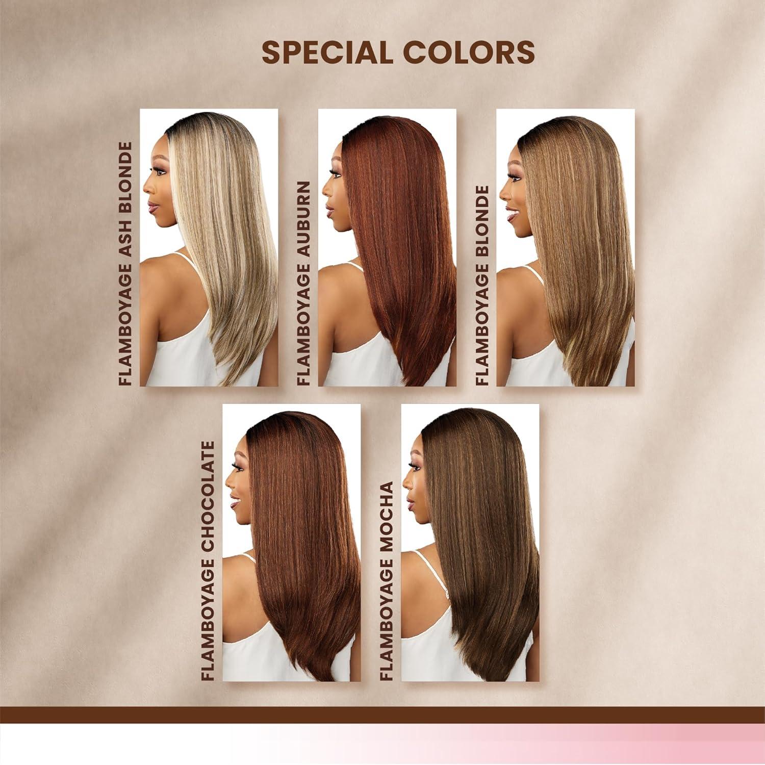 imageSensationnel Bare Lace 6X5 Lacewig Unit 4 Lacefrontal Glueless Synthetic 180 Degree Preplucked Hairline 1 JETBLACKFLAMBOYAGEAUBURN
