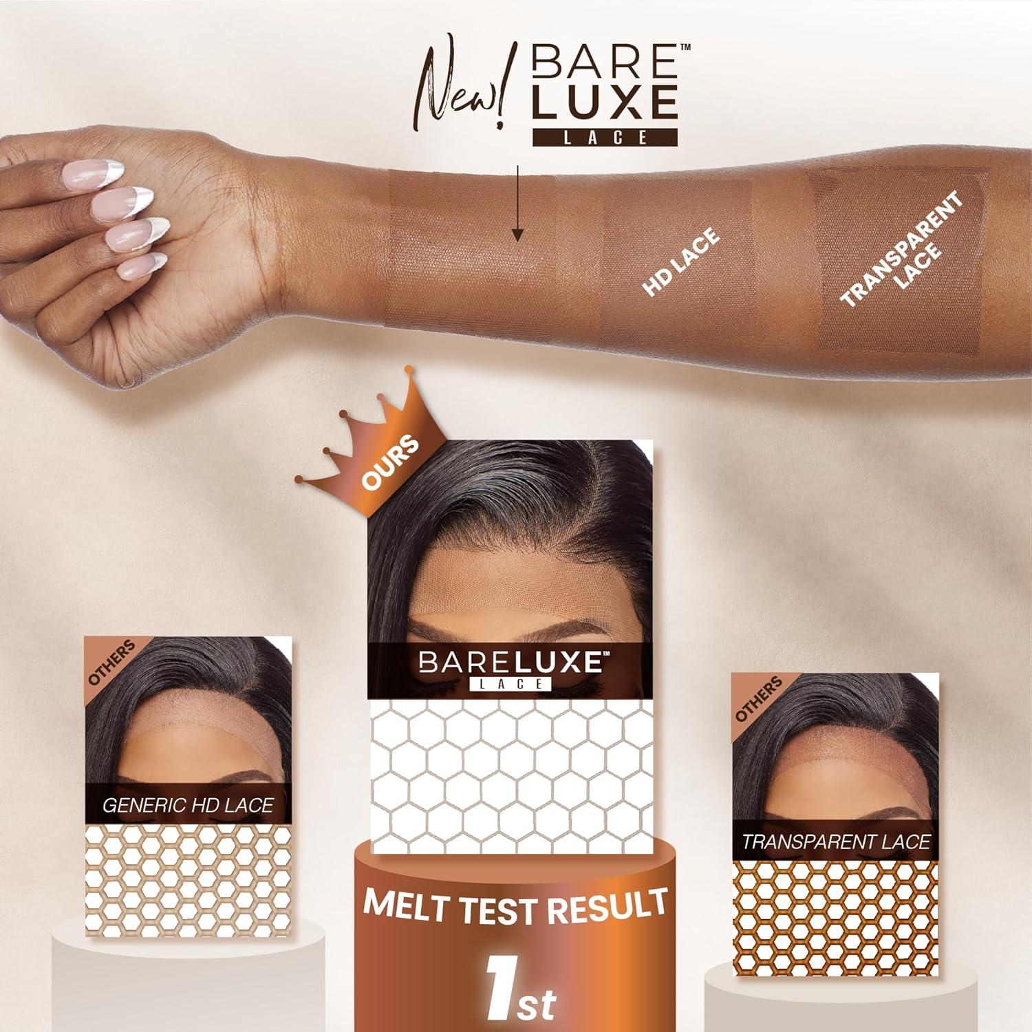 imageSensationnel Bare Lace 6X5 Lacewig Unit 5 Lacefrontal Glueless Synthetic 180 Degree Preplucked Hairline 1 JETBLACKFLAMBOYAGECHOCOLATE