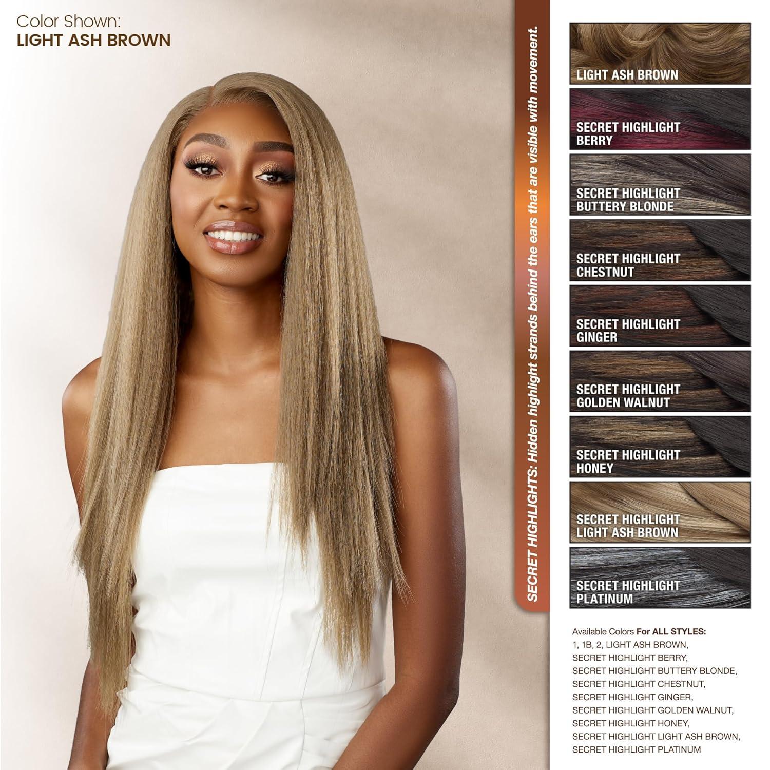 imageSensationnel Bare Lace Ypart Lacewigs Analia Lacefront Glueless Synthetic 180 Degree Preplucked Hairline LIGHTASHBROWNLIGHTASHBROWN