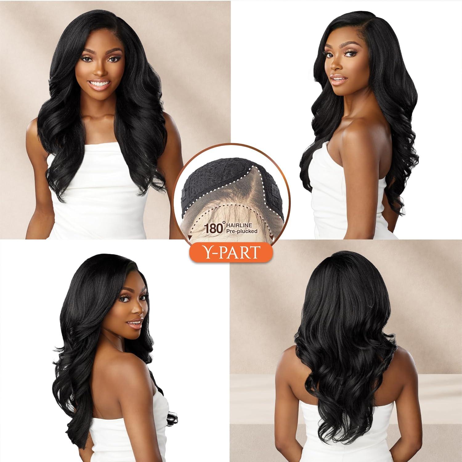 imageSensationnel Bare Lace Ypart Lacewigs Genn Lacefront Glueless Synthetic 180 Degree Preplucked Hairline SHBUTTERYBLONDESHBUTTERYBLONDE