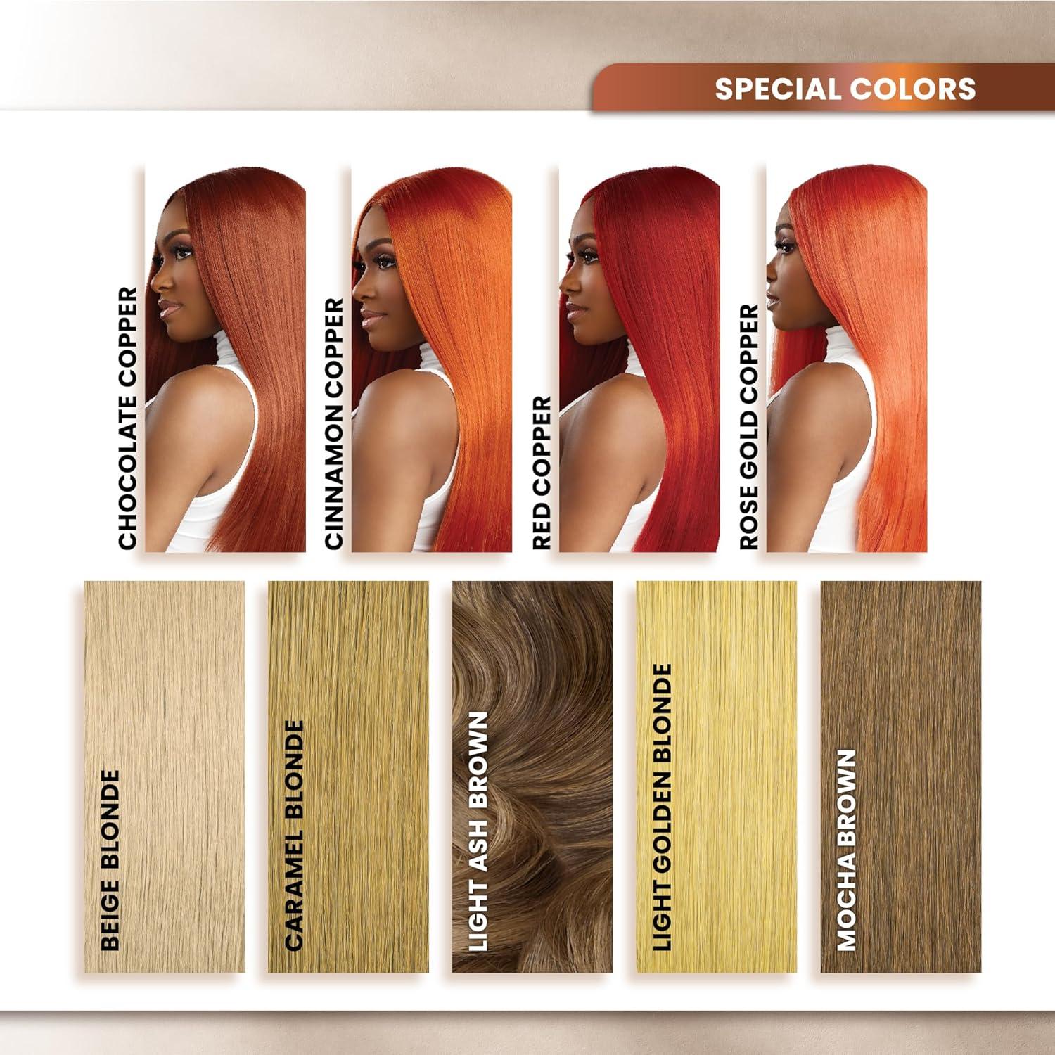 imageSensationnel Bare Lace Ypart Lacewigs Irie Lacefront Glueless Synthetic 180 Degree Preplucked Hairline ROSEGOLDCOPPERROSEGOLDCOPPER
