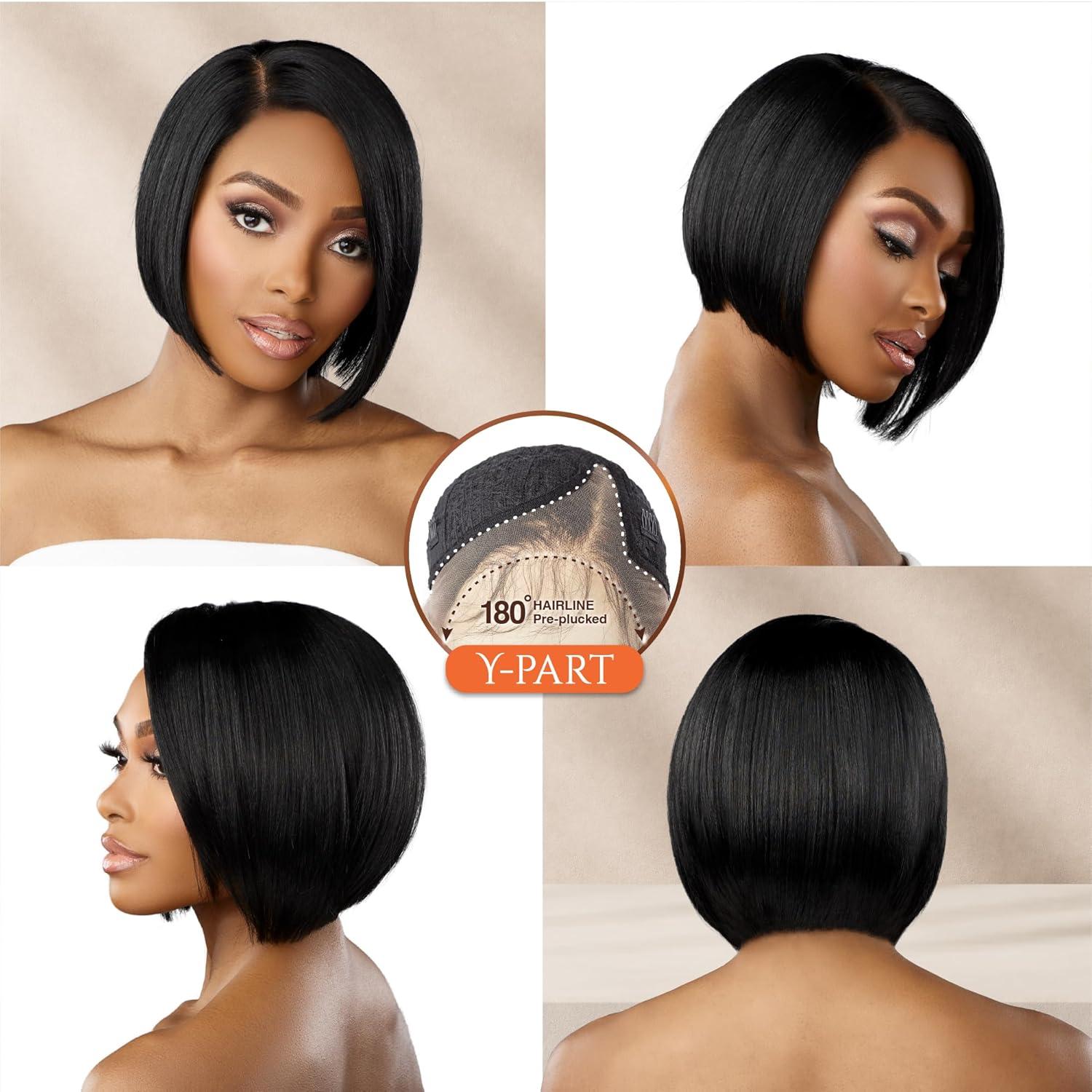 imageSensationnel Bare Lace Ypart Lacewigs Irie Lacefront Glueless Synthetic 180 Degree Preplucked Hairline ROSEGOLDCOPPERROSEGOLDCOPPER