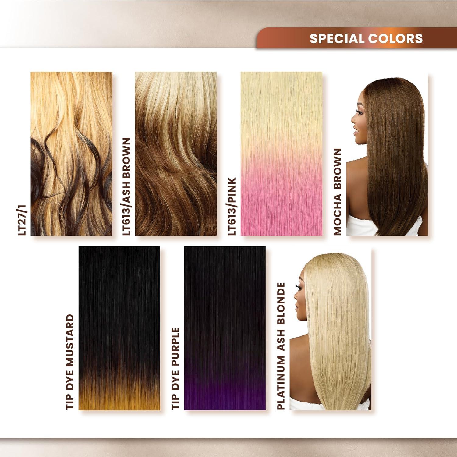 imageSensationnel Bare Lace Ypart Lacewigs Jordyn Lacefront Glueless Synthetic 180 Degree Preplucked Hairline 1 JETBLACKLT613PINK