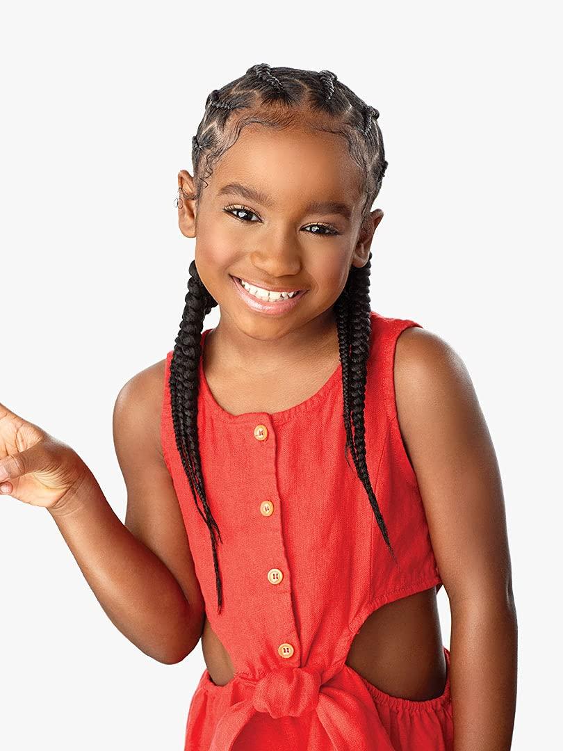 imageSensationnel Braiding African Collection 3X XPRESSION KIDS PRESTRETCHED BRAID 28 5PACK 1B