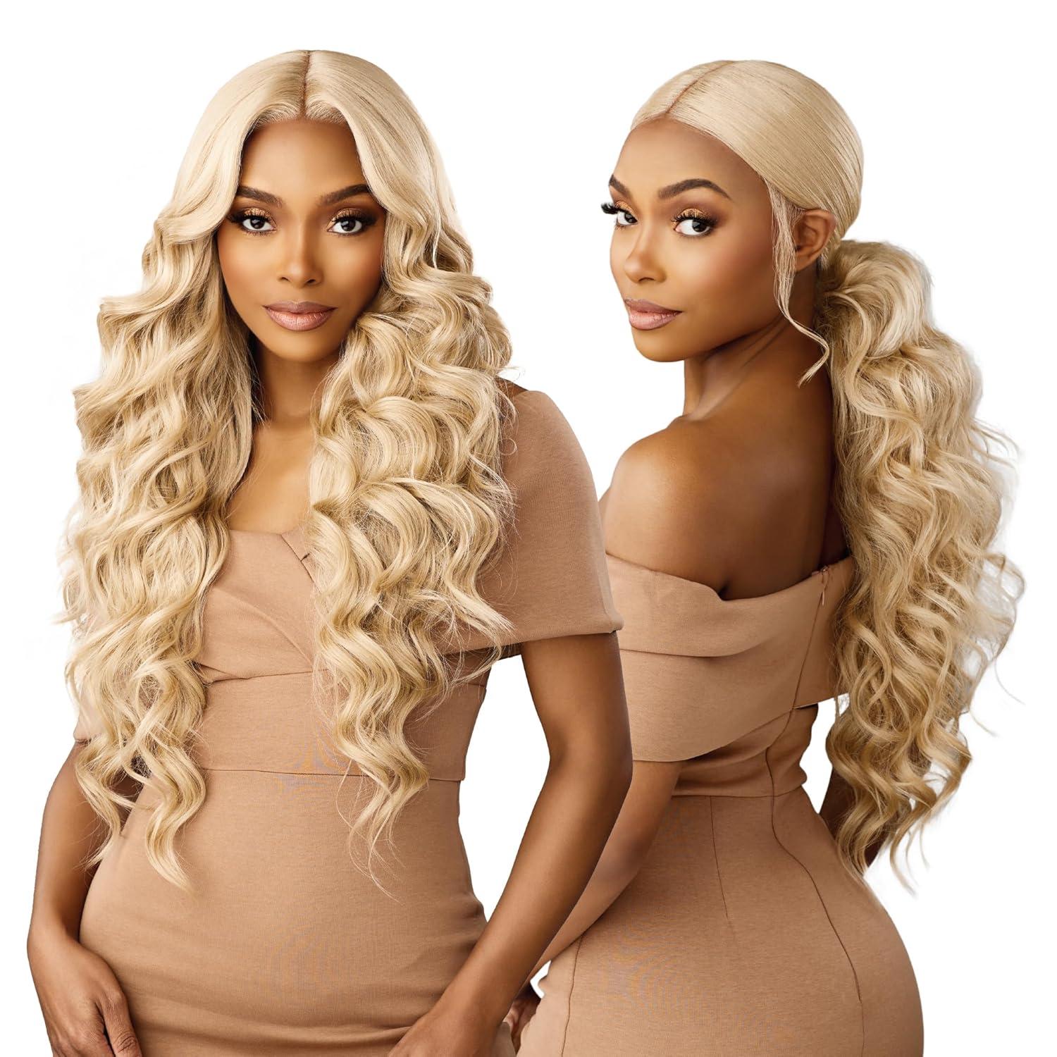 imageSensationnel Butta 360 Lace Wig Unit 10 Wider Parting 360 Degree Lace Glueless Synthetic Preplucked Hairline 1 JETBLACK1 JETBLACK