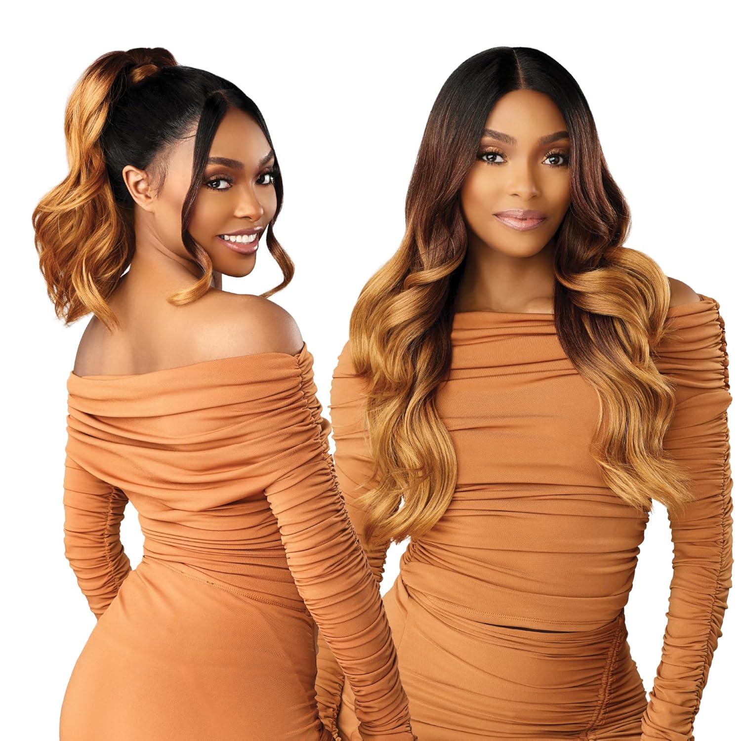 imageSensationnel Butta 360 Lace Wig Unit 9 Wider Laceparting Glueless Synthetic Preplucked Hairline 1 JETBLACKNATURALROOTSCHESTNUT