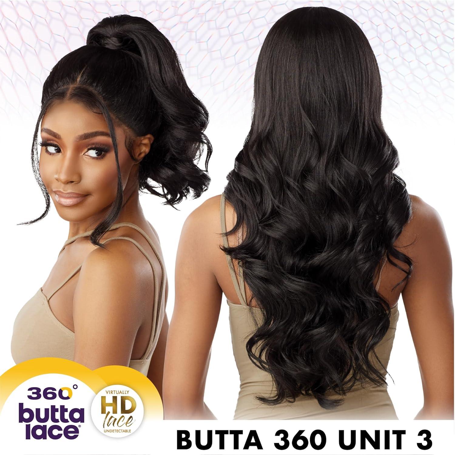 imageSensationnel Butta 360 Lace Wigs Unit 3 Wider Parting 360 Degree Lace Glueless Synthetic Preplucked Hairline 1 JETBLACKT4CHESTNUTBLONDE
