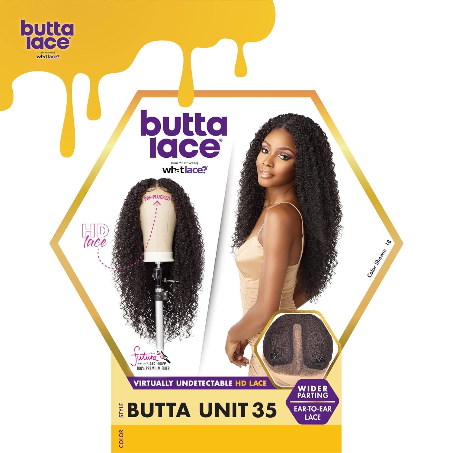 imageSensationnel Butta Lace Wigs Unit 35 Extra Wide 5 Inch Deep Parting Synthetic Preplucked Hairline Glueless Lacefront 1 JETBLACKCHBLONDE