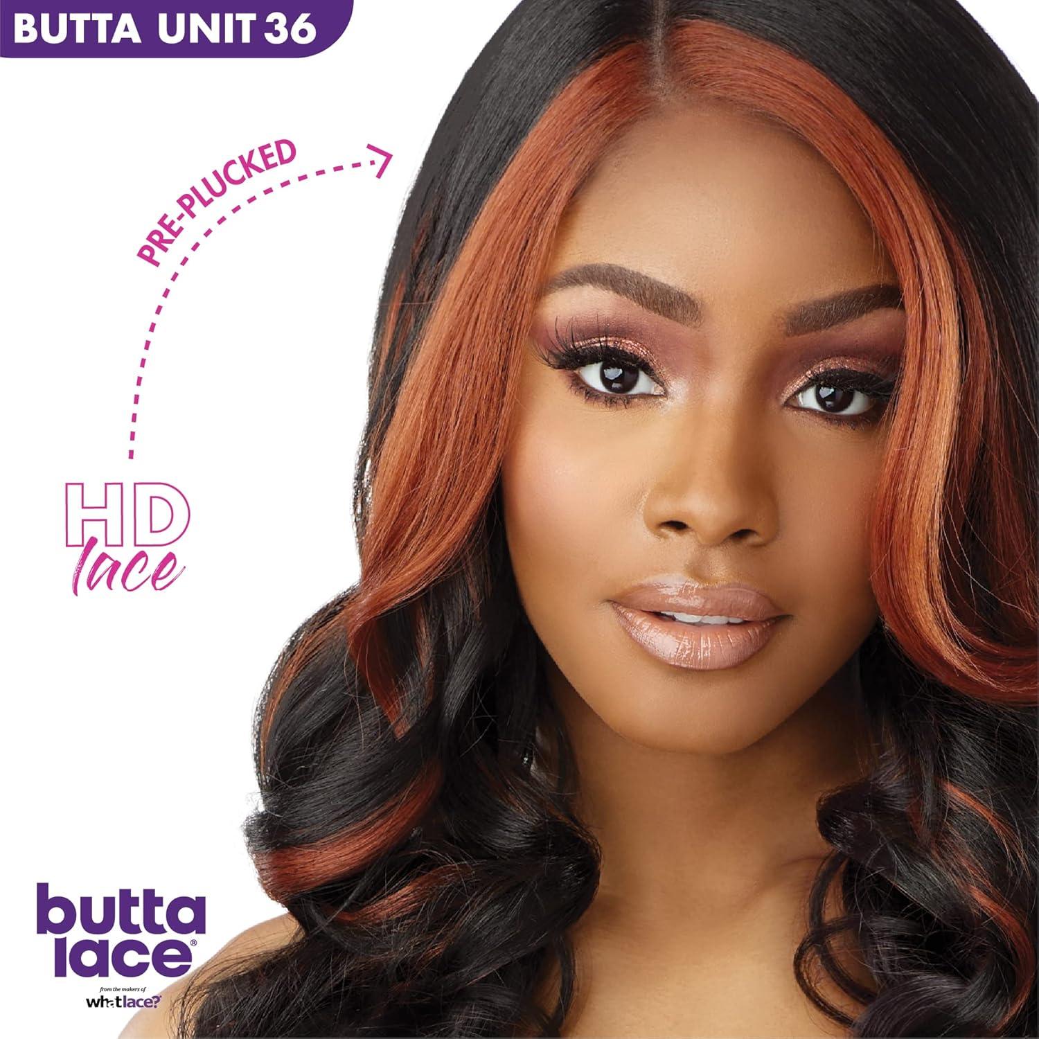 imageSensationnel Butta Lace Wigs Unit 40 Extra Wide 5 Inch Deep Parting Synthetic Preplucked Hairline Glueless Lacefront 1 JETBLACK1 JETBLACK