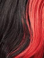 imageSensationnel Butta Lace Wigs Unit 41 Extra Wide 5 Inch Deep Parting Synthetic Preplucked Hairline Glueless Lacefront COLORBLOCK1REDCOLORBLOCK1RED
