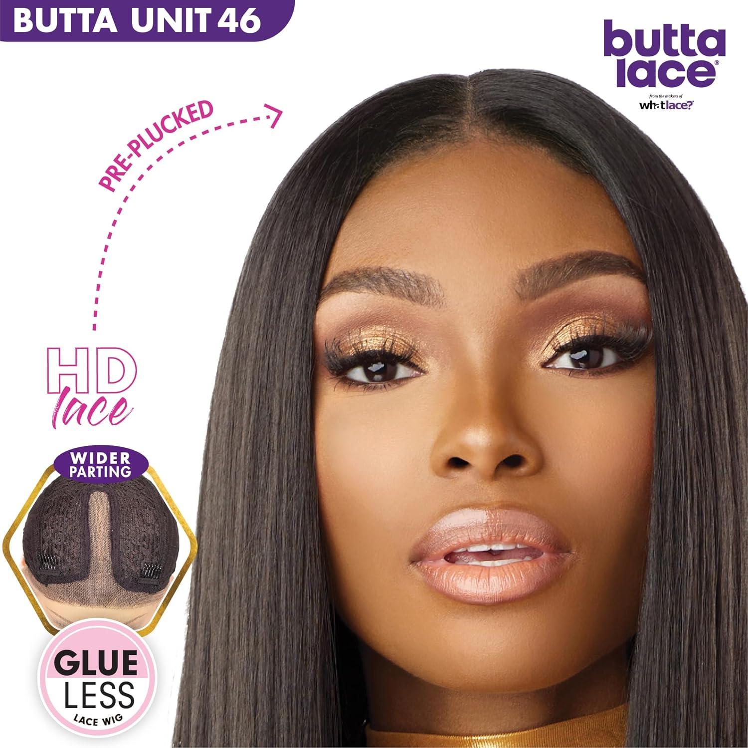 imageSensationnel Butta Lace Wigs Unit 45 Extra Wide 5 Inch Deep Parting Synthetic Preplucked Hairline Glueless Lacefront 1 JETBLACK1 JETBLACK