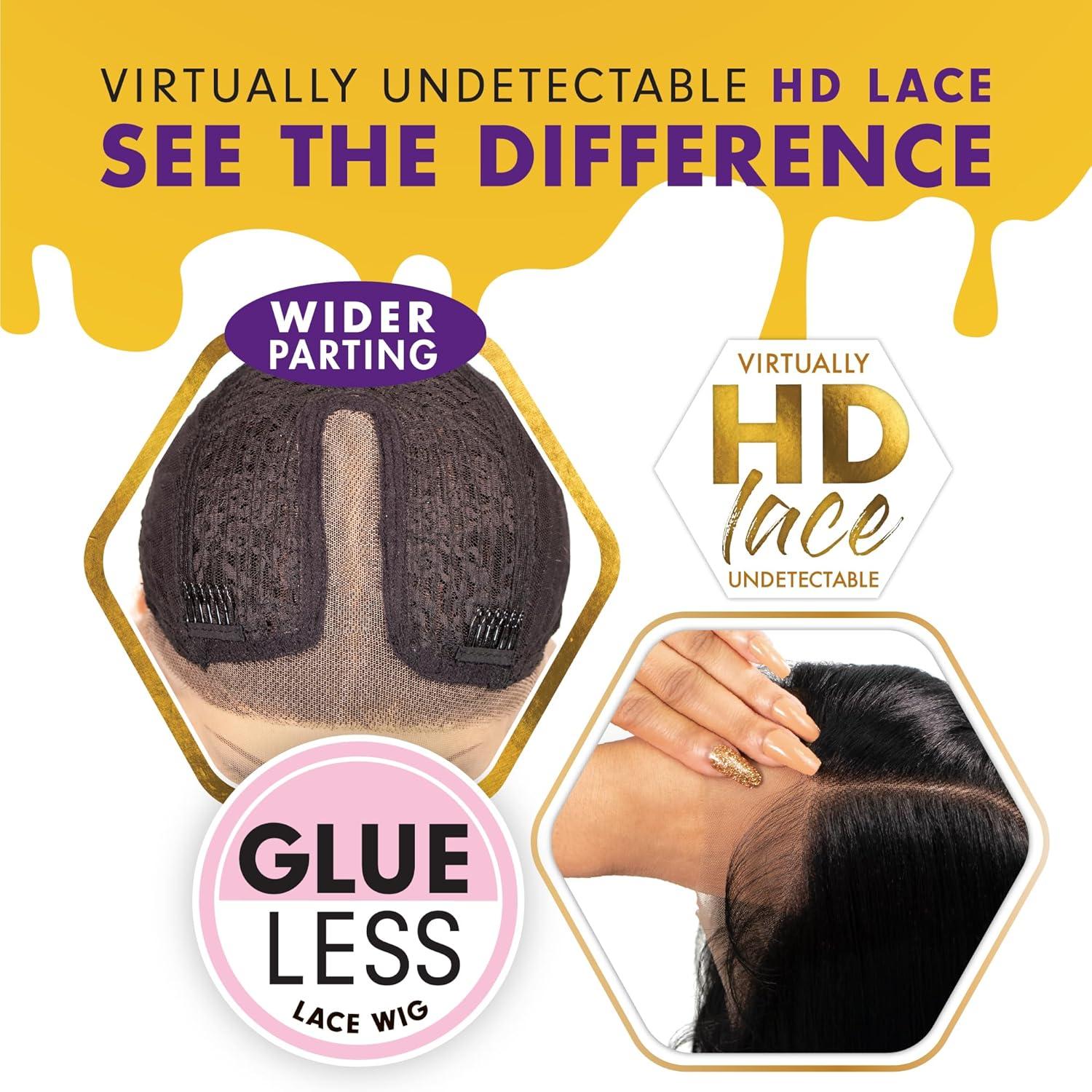 imageSensationnel Butta Lace Wigs Unit 45 Extra Wide 5 Inch Deep Parting Synthetic Preplucked Hairline Glueless Lacefront 1 JETBLACK1B OFFBLACK