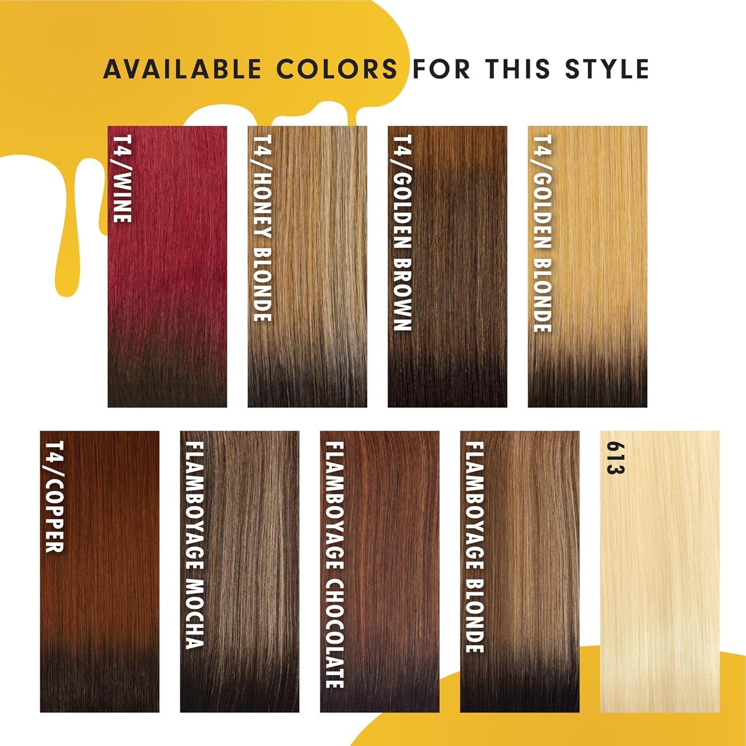 imageSensationnel Butta Lace Wigs Unit 5 Extra Wide 5 Inch Deep Parting Synthetic Preplucked Hairline Glueless Lacefront 1B OFFBLACKFLAMBOYAGEBLONDE