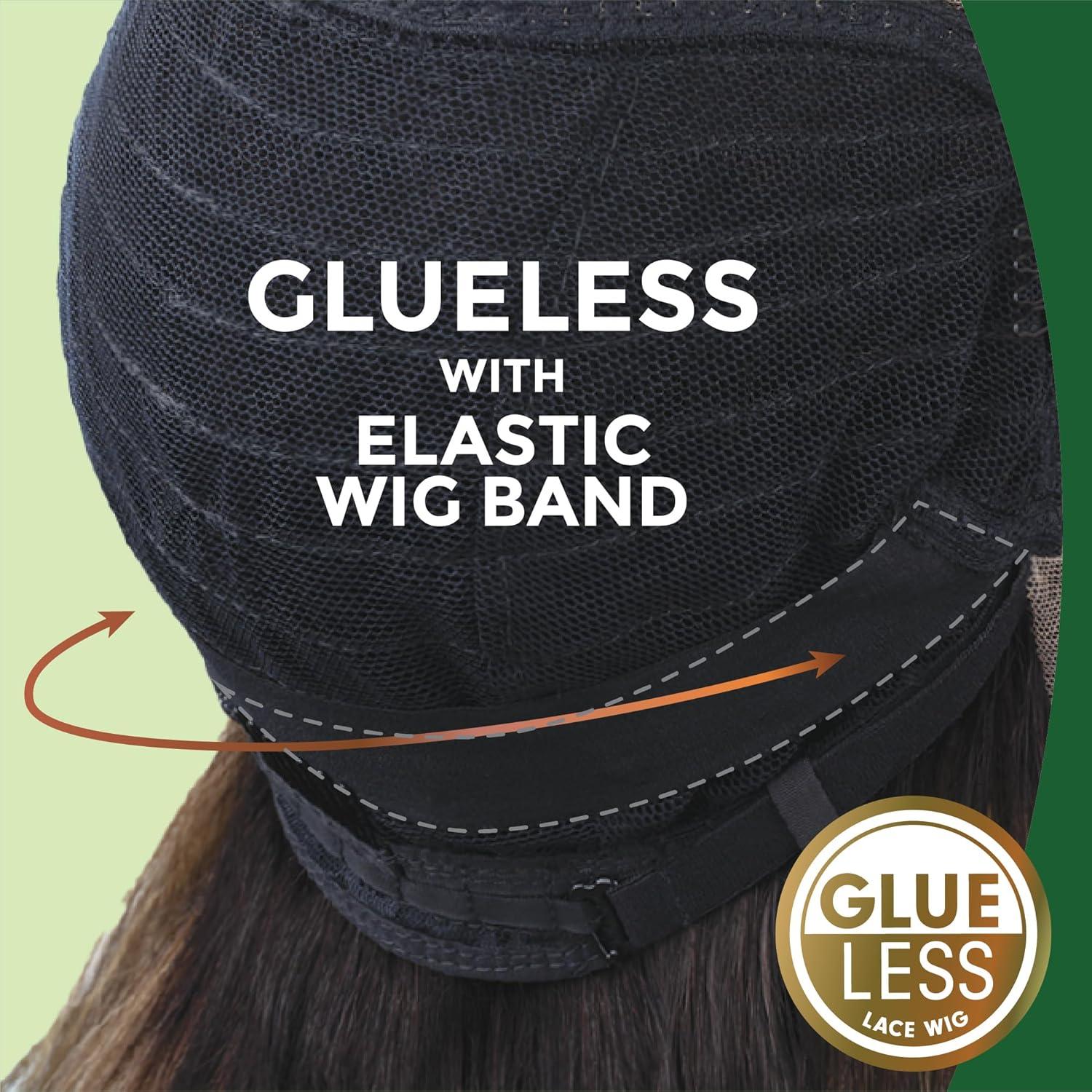 imageSensationnel Chicbob Lace Frontwig Bob Unit 8 Face Framing Glueless Wig Wide 5 Inch Deep Part Synthetic Preplucked Hairline 1 JETBLACKSILVERBLONDE