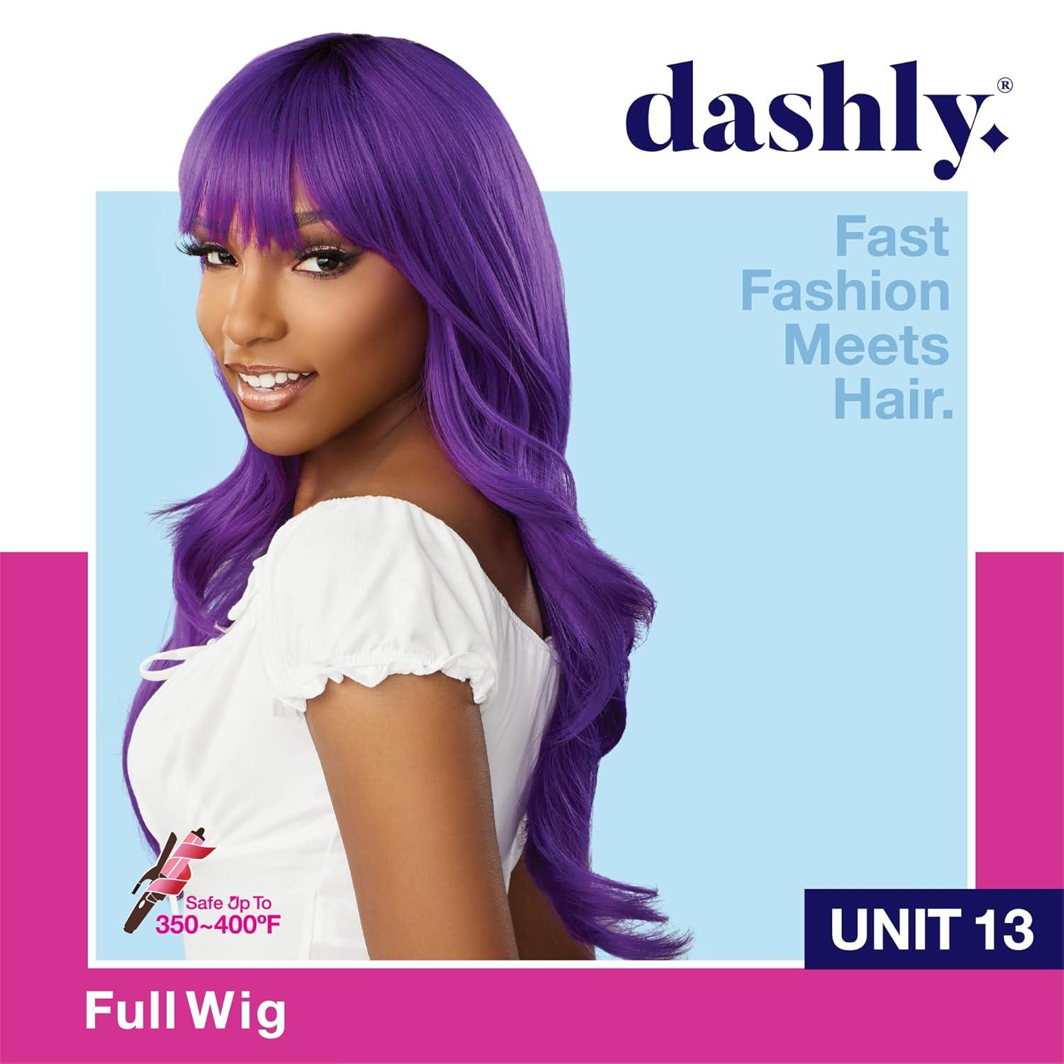 imageSensationnel Dashly Wig Unit 13 Non Lace Cap Ready to Wear Ear to Ear Lacepart Synthetic 1 JETBLACKT2COPPER
