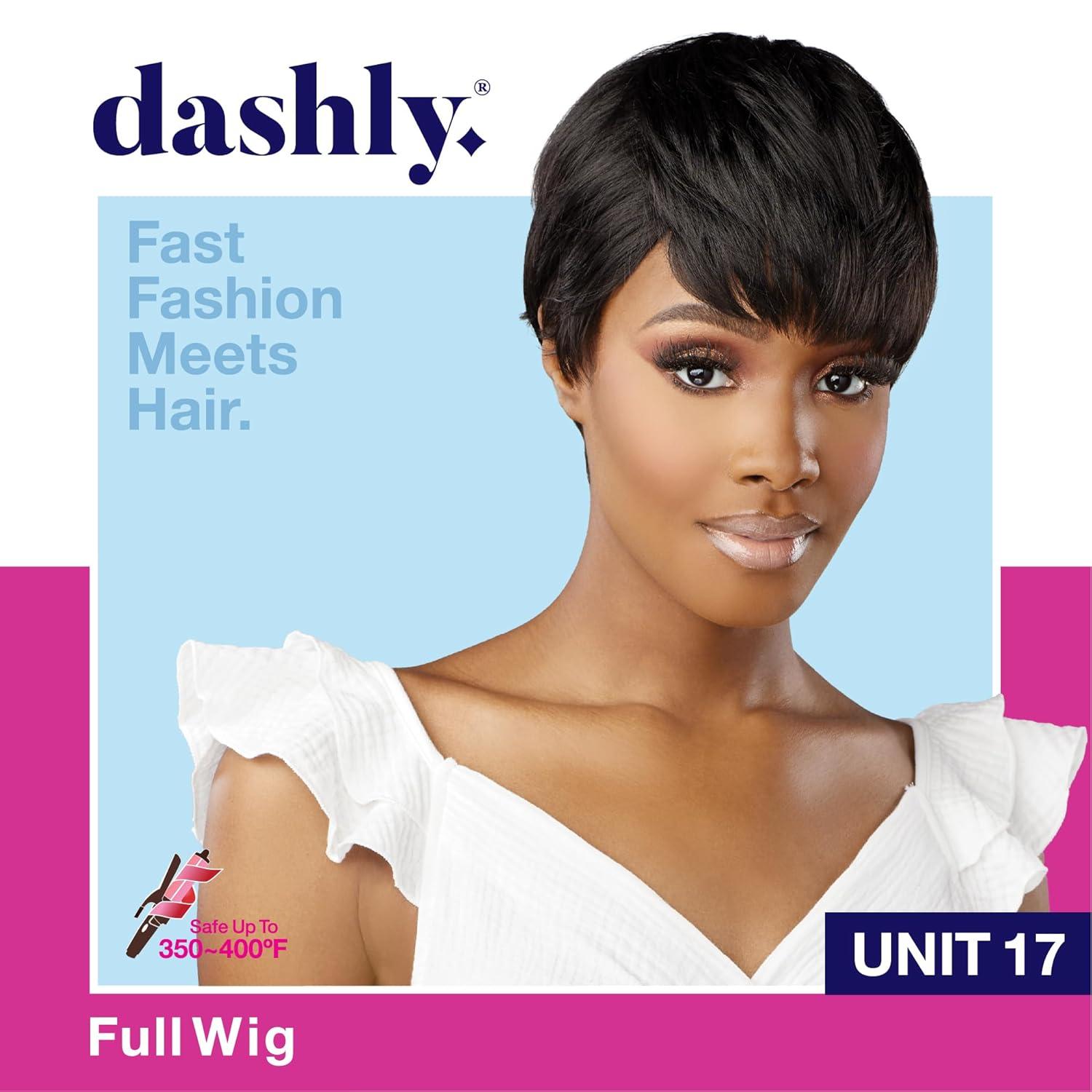 imageSensationnel Dashly Wig Unit 17 Non Lace Cap Ready to Wear Ear to Ear Lacepart Synthetic REDRED