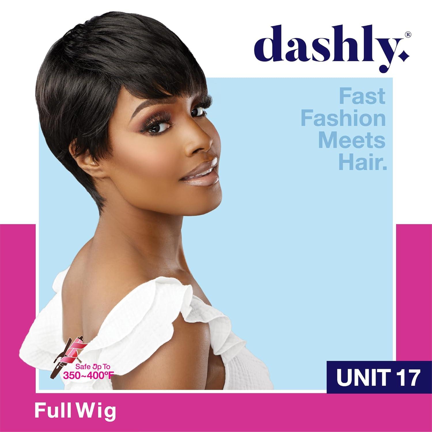 imageSensationnel Dashly Wig Unit 17 Non Lace Cap Ready to Wear Ear to Ear Lacepart Synthetic REDRED