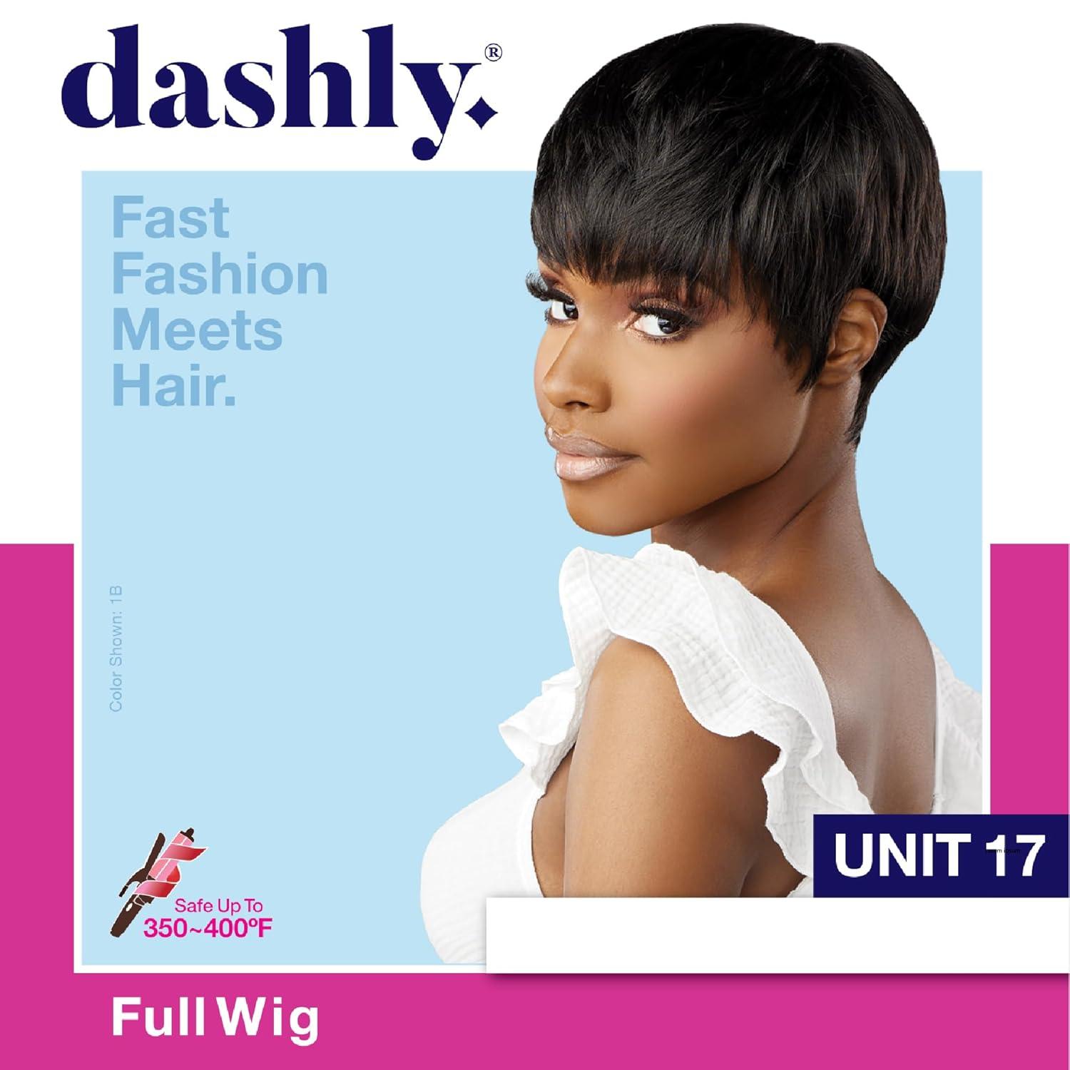 imageSensationnel Dashly Wig Unit 17 Non Lace Cap Ready to Wear Ear to Ear Lacepart Synthetic REDRED
