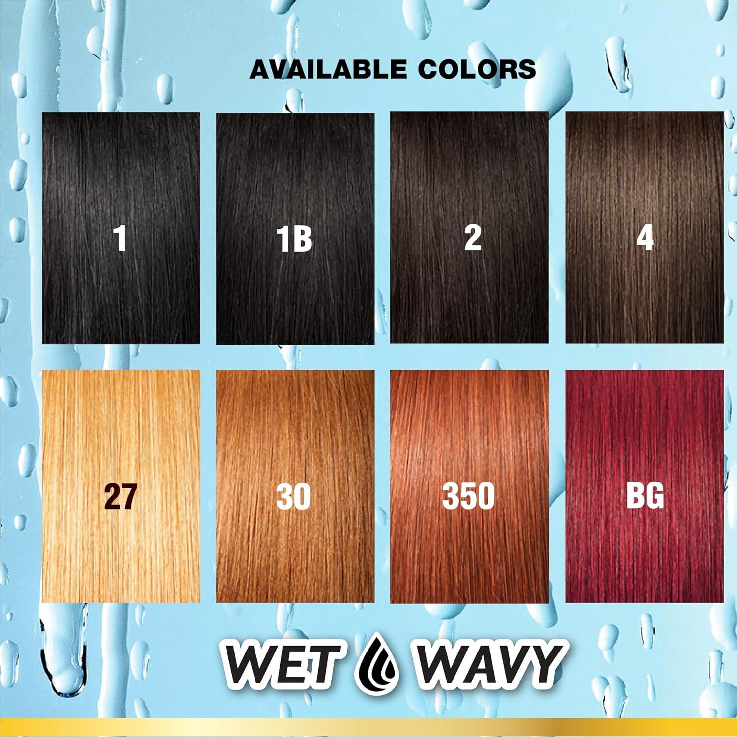 imageSensationnel Empire Bulk Braiding Wet and Wavy French Human Hair Braids for Knotless Boho Box or Curly Loose Wave Styles 18 inch 1 JETBLACKBG BURGUNDY