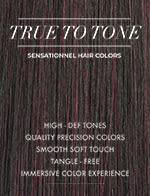 imageSensationnel Empire yaki human hair Tangle Free Weaving for Quick Weave and Sew in Styles for Faux Highlights and Fauxmiddlepart Leave Out 1 Pack 18 inch 1B OFFBLACKMBURGUNDY