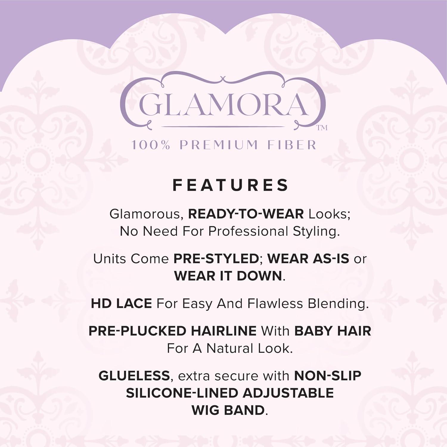 imageSensationnel Glamora 360 Lace Wig Classy Unit 1 Glueless Ready to Wear Synthetic Preplucked Hairline BALAYAGEMOCHABALAYAGECHOCOLATE