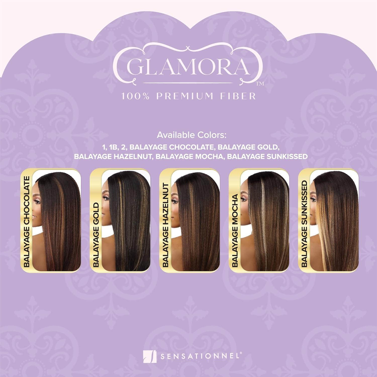 imageSensationnel Glamora 360 Lace Wig Classy Unit 2 Glueless Ready to Wear Synthetic Preplucked Hairline 2 DARKBROWNBALAYAGEMOCHA