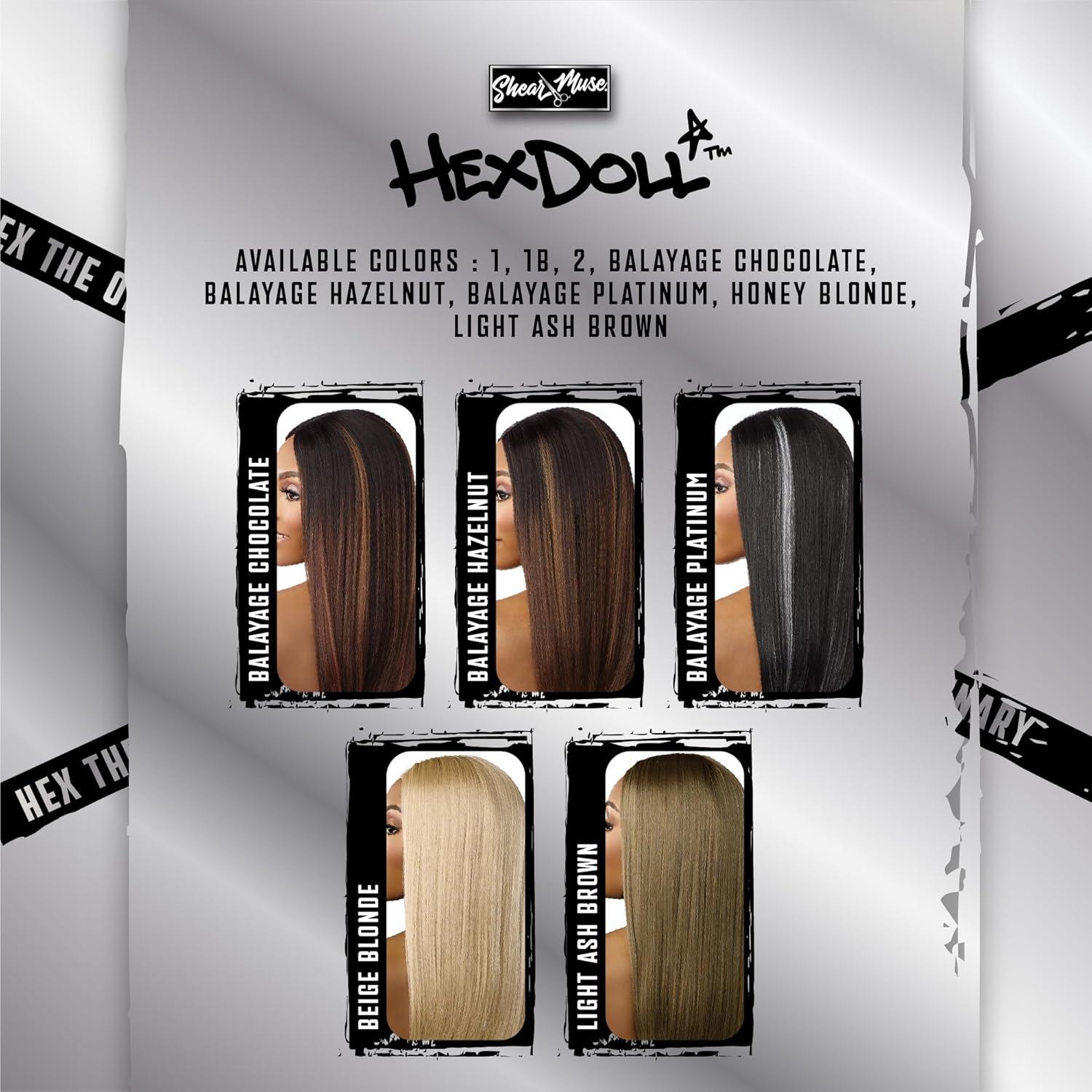 imageSensationnel HexDoll 13X4 Lace Wig Lilith Lacefrontal Glueless Synthetic with Natural Density Preplucked Hairline 1 JETBLACK1 JETBLACK