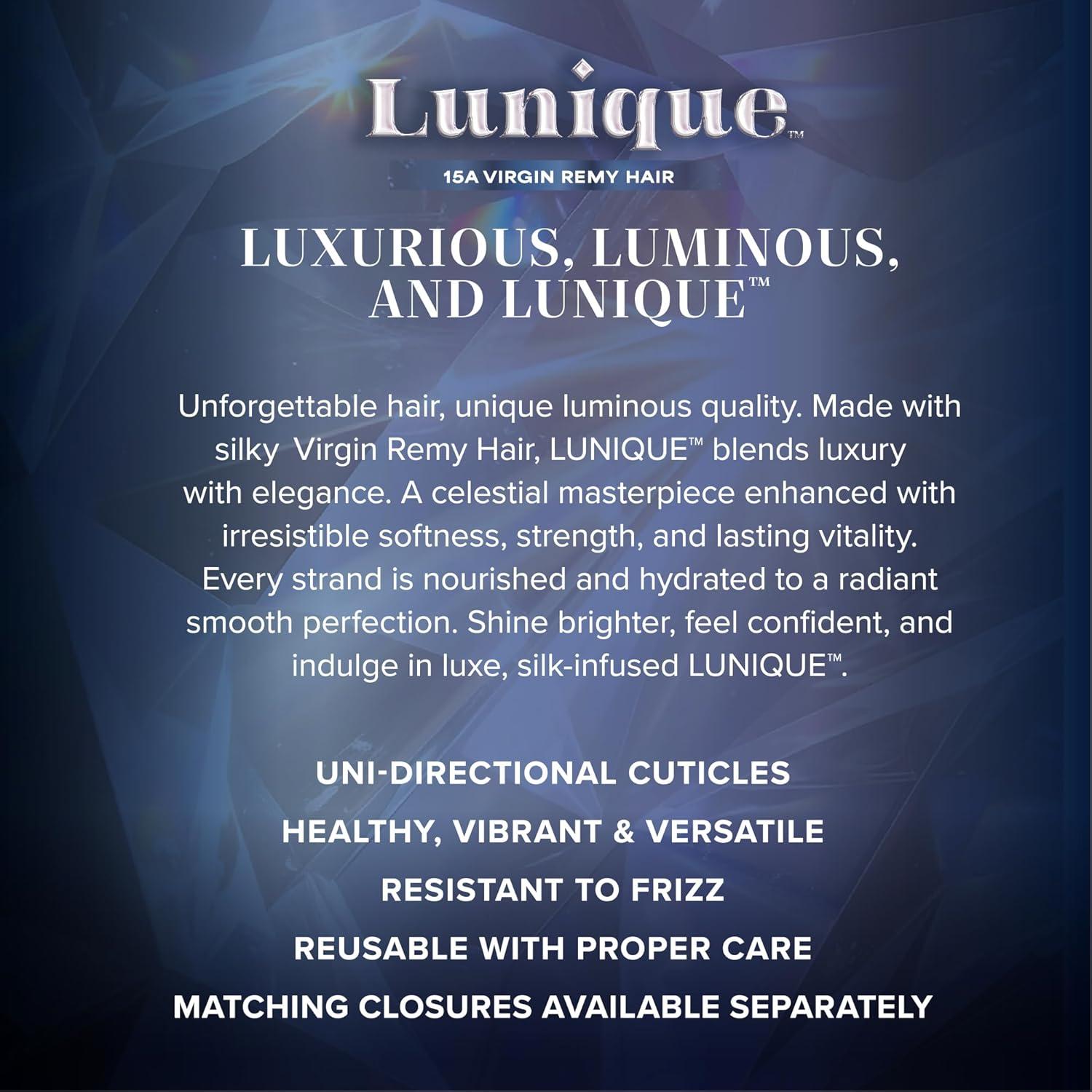 imageSensationnel Lunique Multi Weave Hair Body Wave 15A Remyhair 3 Bundle Layered Lengths for Weaving and Sew in Styles 10 12 14 inch NATURALNATURAL