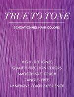 imageSensationnel Ruwa prestretched braiding hair 3x 48 inch water repellent kanekalon fast dry synthetic sports itch free 3 pack 1 JETBLACKNPURPLE