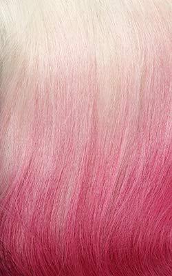 imageSensationnel Vice Lace Front Wigs Unit 10 5 Inch Deep Part Synthetic Preplucked Hairline 1 JETBLACKLT613PINK