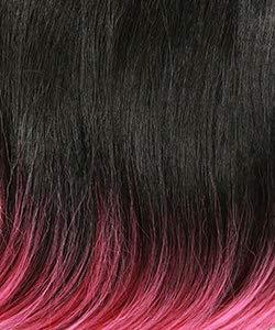 imageSensationnel Vice Lace Front Wigs Unit 10 5 Inch Deep Part Synthetic Preplucked Hairline 1 JETBLACKTDHOTPINK