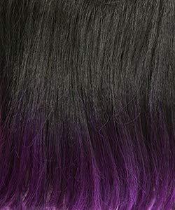 imageSensationnel Vice Lace Front Wigs Unit 10 5 Inch Deep Part Synthetic Preplucked Hairline 1 JETBLACKTDPURPLE