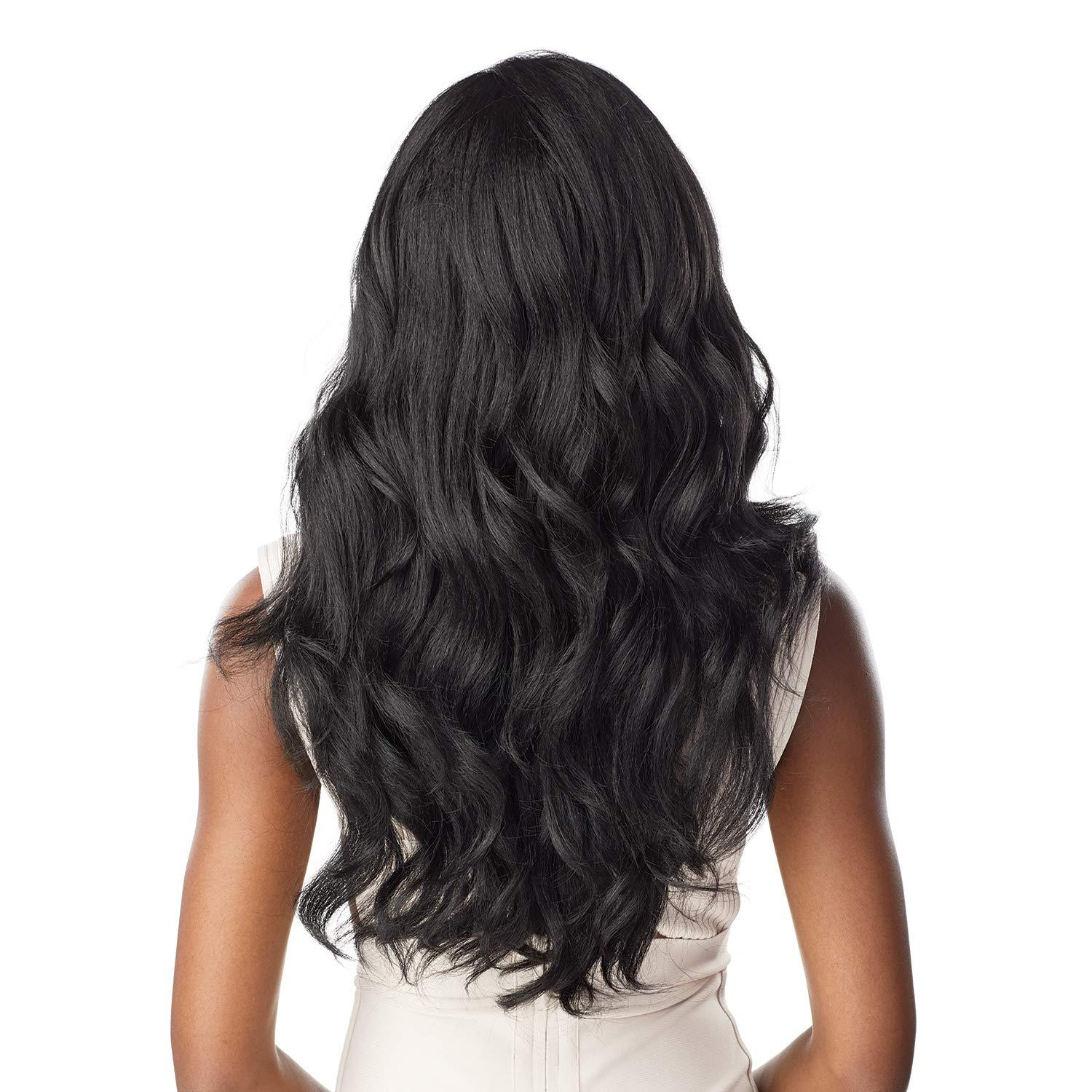 imageSensationnel What Lace 13X6 Wigs Adanna Lacefrontal Hand Tied Glueless Synthetic With Natural Density Preplucked Hairline 1 JETBLACKFLAMBOYAGESAND