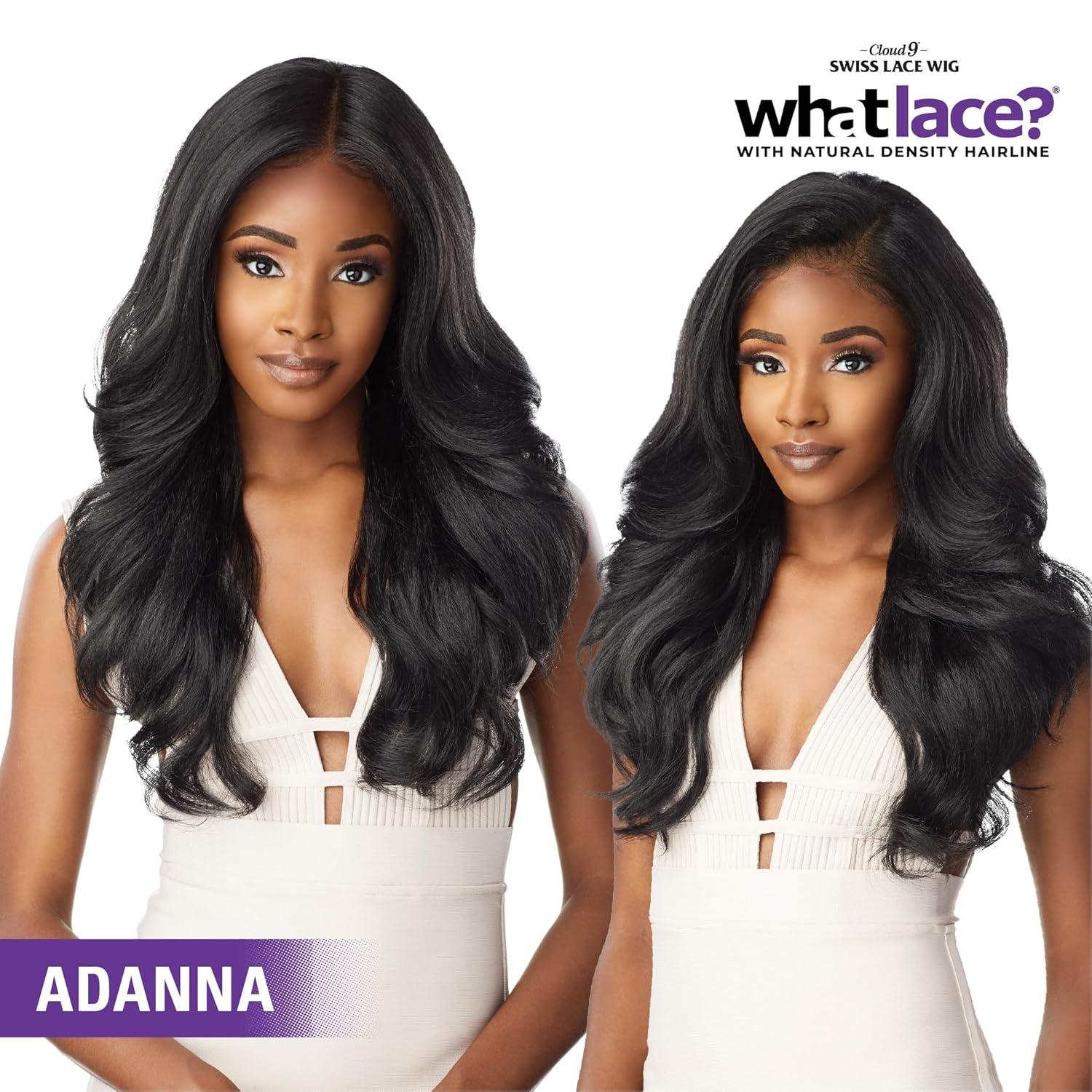 imageSensationnel What Lace 13X6 Wigs Adanna Lacefrontal Hand Tied Glueless Synthetic With Natural Density Preplucked Hairline 1 JETBLACKMONEYPIECE PLATINUM