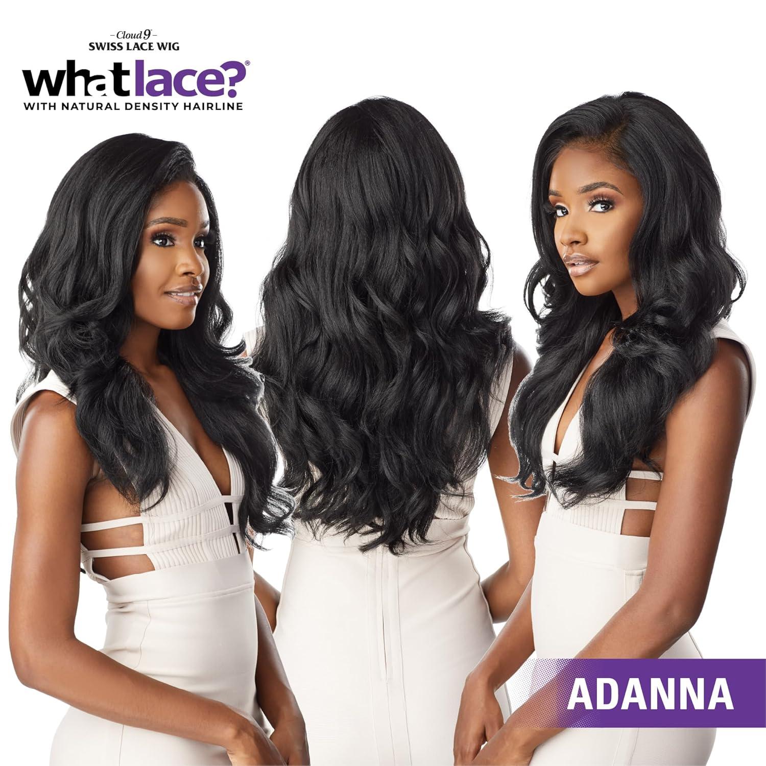 imageSensationnel What Lace 13X6 Wigs Adanna Lacefrontal Hand Tied Glueless Synthetic With Natural Density Preplucked Hairline 1 JETBLACKMONEYPIECE PLATINUM