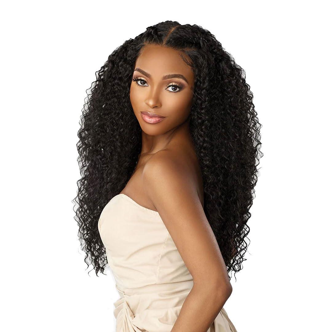 imageSensationnel What Lace 13X6 Wigs Aleena Lacefrontal Hand Tied Glueless Synthetic With Natural Density Preplucked Hairline 1 JETBLACKBALAYAGEDARKCHERRY