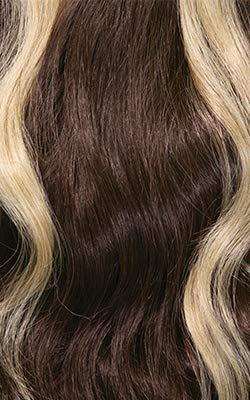 imageSensationnel What Lace 13X6 Wigs Dasha Lacefrontal Hand Tied Glueless Synthetic with Natural Density Preplucked Hairline FLAMBOYAGEBLONDEMPCARAMEL