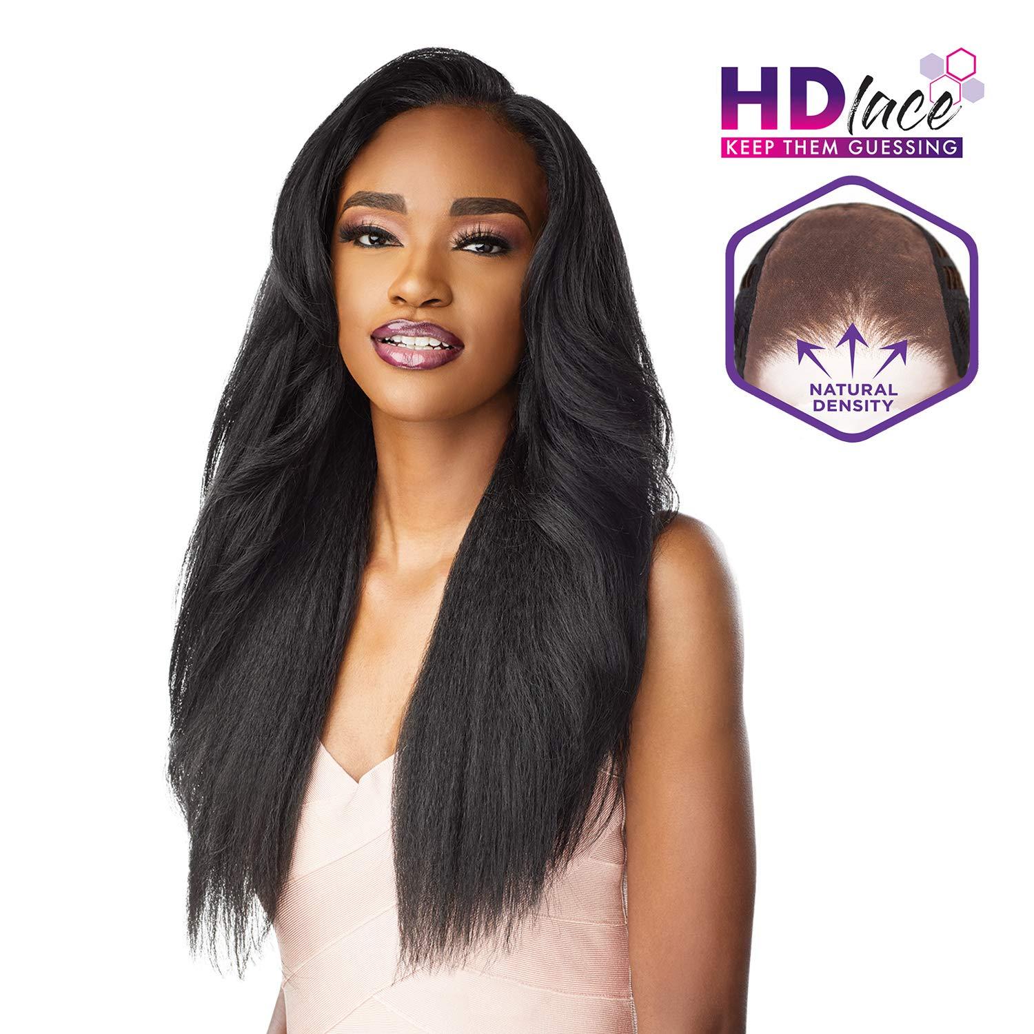 imageSensationnel What Lace 13X6 Wigs Dasha Lacefrontal Hand Tied Glueless Synthetic with Natural Density Preplucked Hairline FLAMBOYAGEBLONDEMPCARAMEL