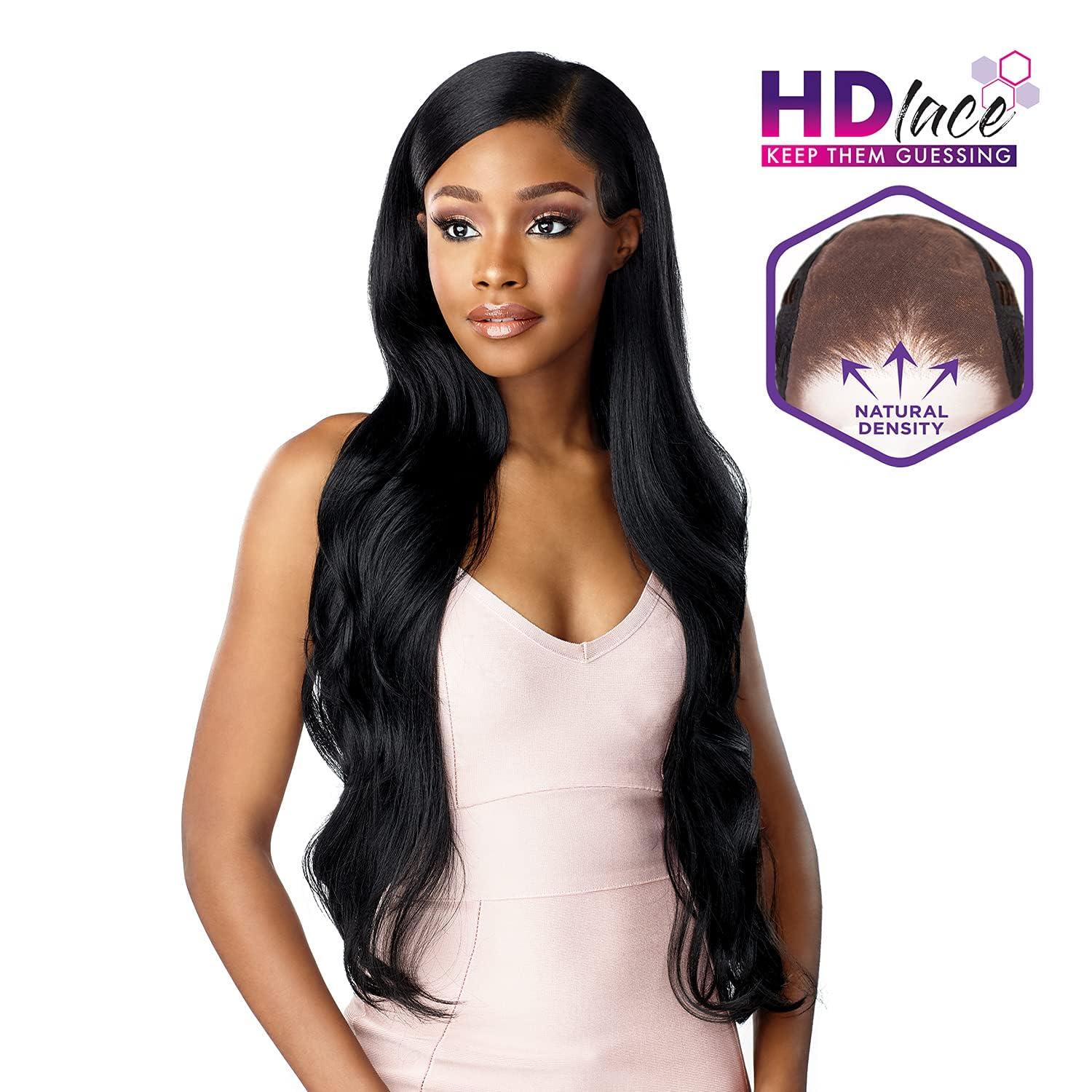 imageSensationnel What Lace 13X6 Wigs Emery Lacefrontal Hand Tied Glueless Synthetic With Natural Density Preplucked Hairline 1 JETBLACKFLAMBOYAGECHOCOLATE