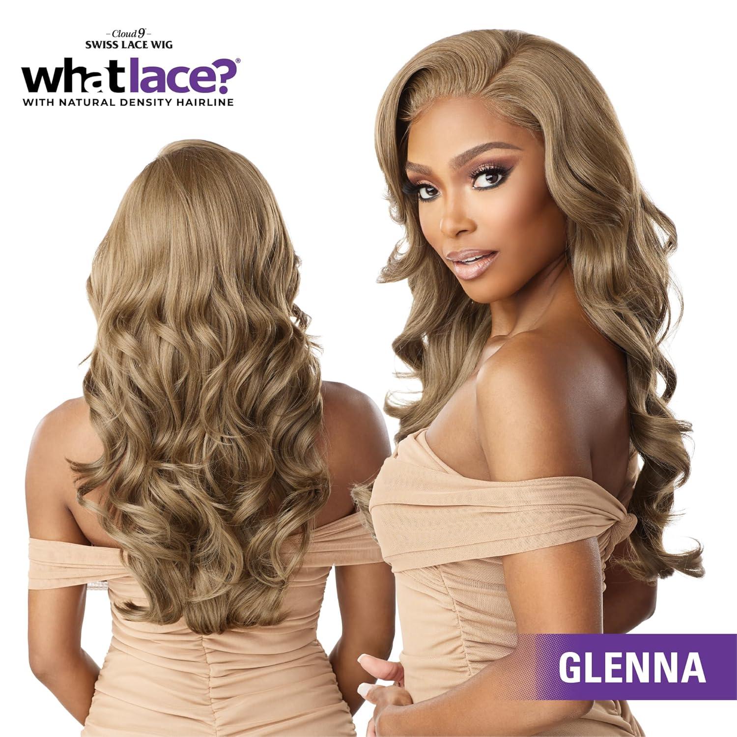 imageSensationnel What Lace 13X6 Wigs Glenna Lacefrontal Hand Tied Glueless Synthetic With Natural Density Preplucked Hairline 1 JETBLACK2 DARKBROWN