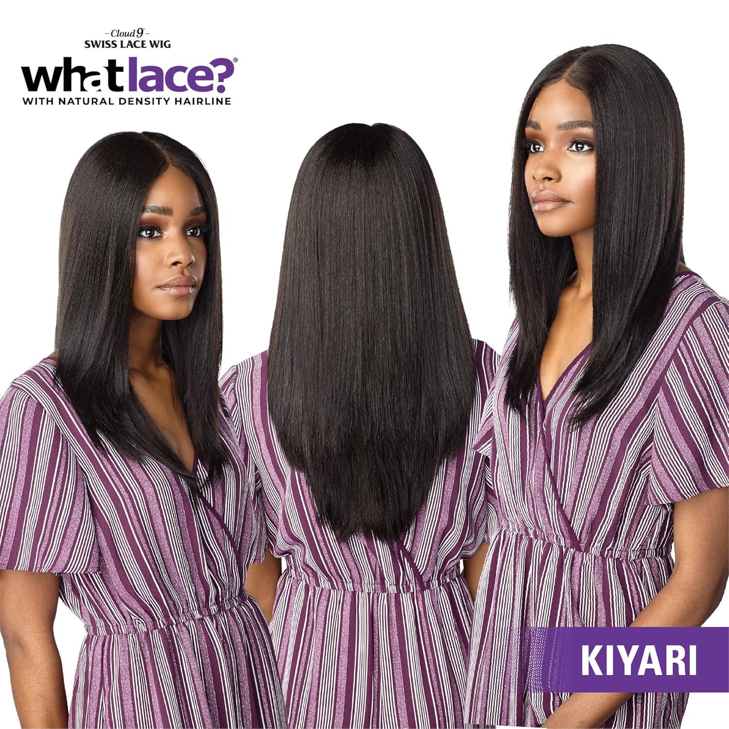 imageSensationnel What Lace 13X6 Wigs Kiyari Lacefrontal Hand Tied Glueless Synthetic With Natural Density Preplucked Hairline T1BCOPPERREDT627613