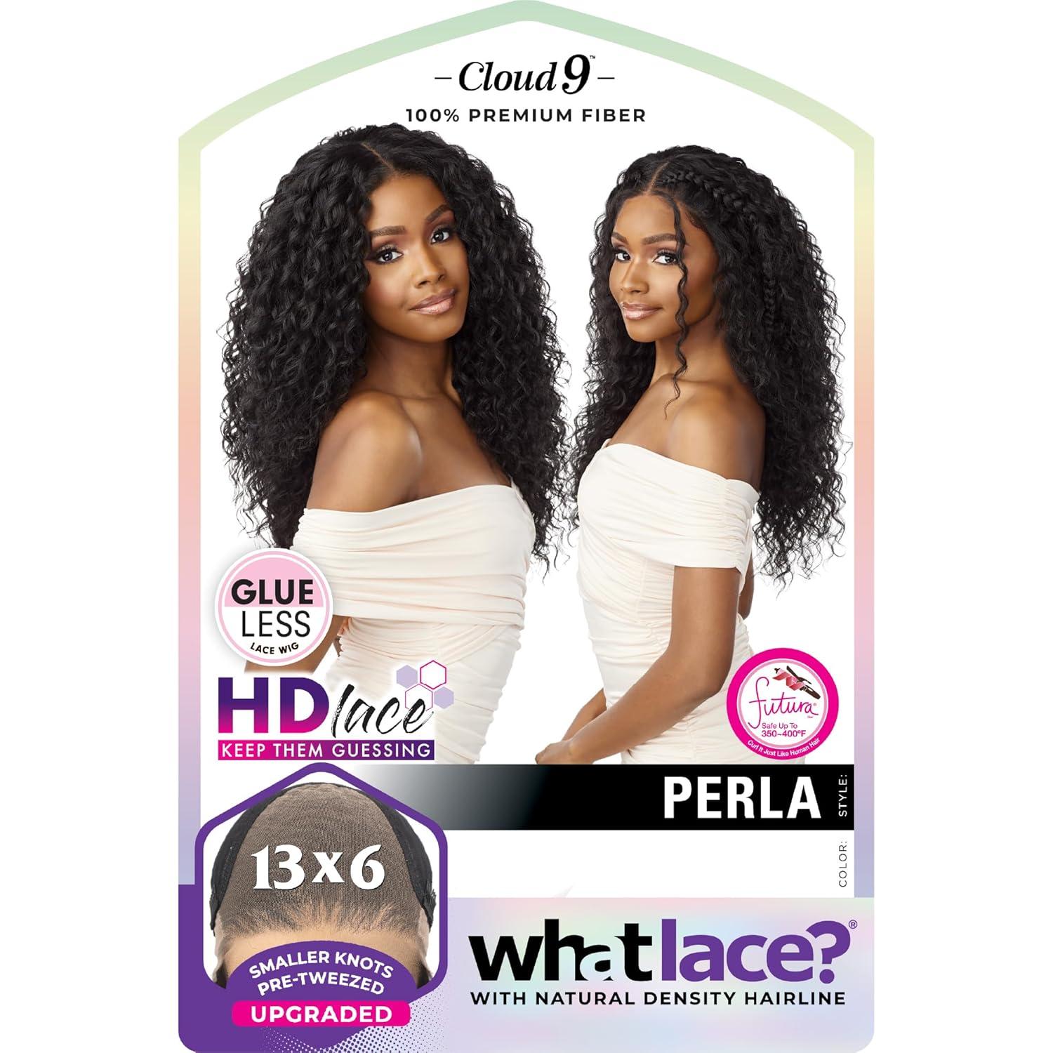 imageSensationnel What Lace 13X6 Wigs Perla Lacefrontal Hand Tied Glueless Synthetic With Natural Density Preplucked Hairline 1 JETBLACKBEIGEBLONDE